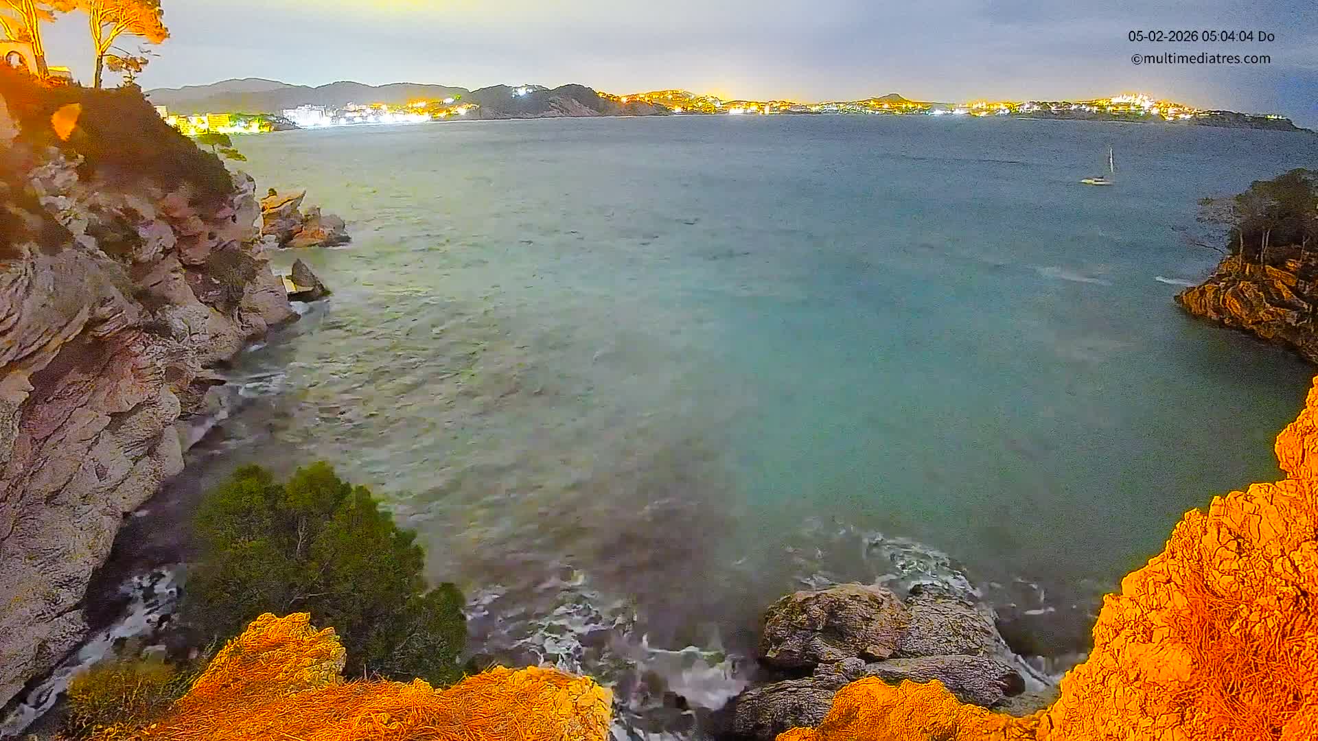Mallorca Cala Fornells Bay  Live Cam - Balearic Islands, Spain