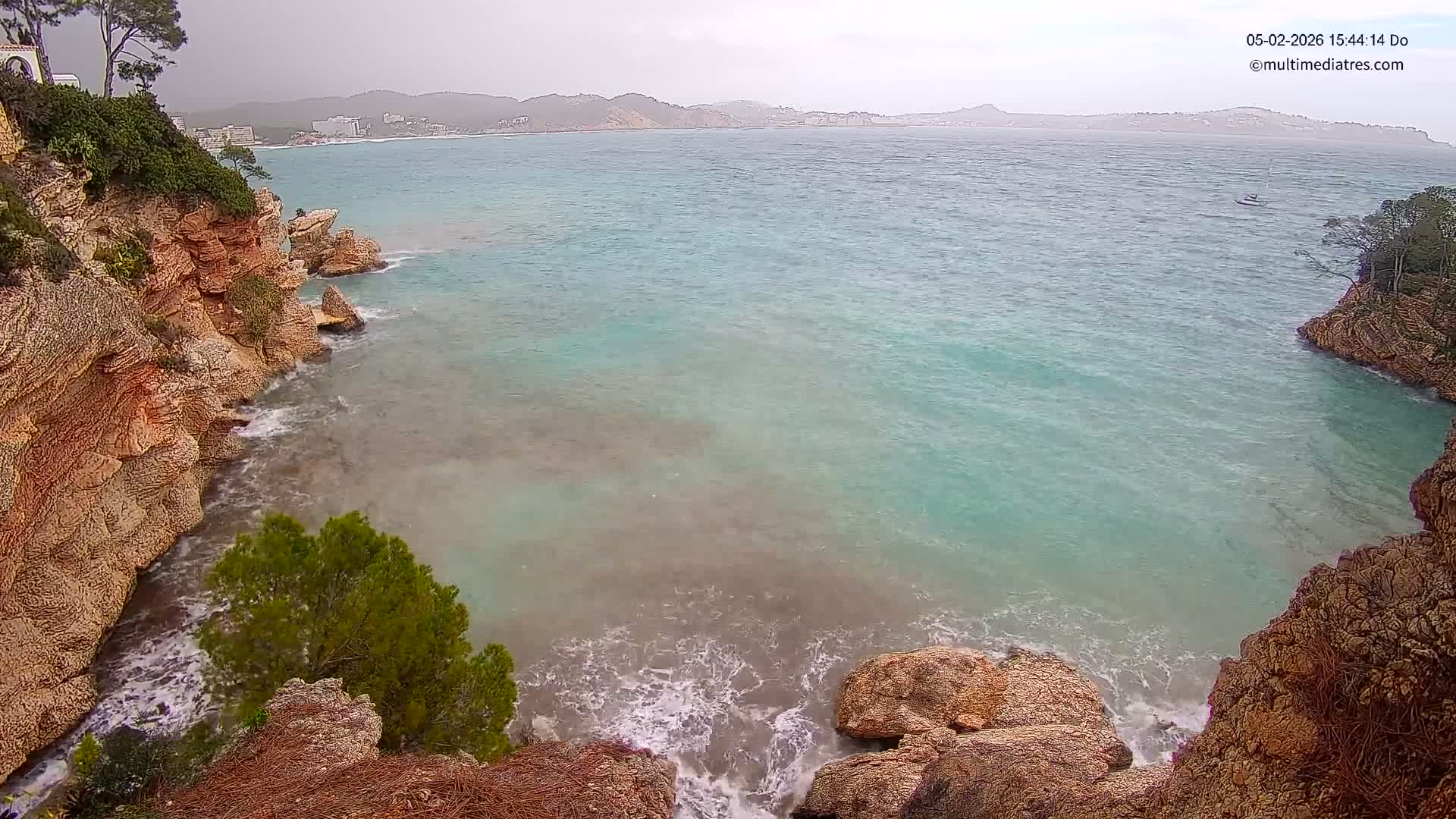 Mallorca Cala Fornells Bay  Live Cam - Balearic Islands, Spain