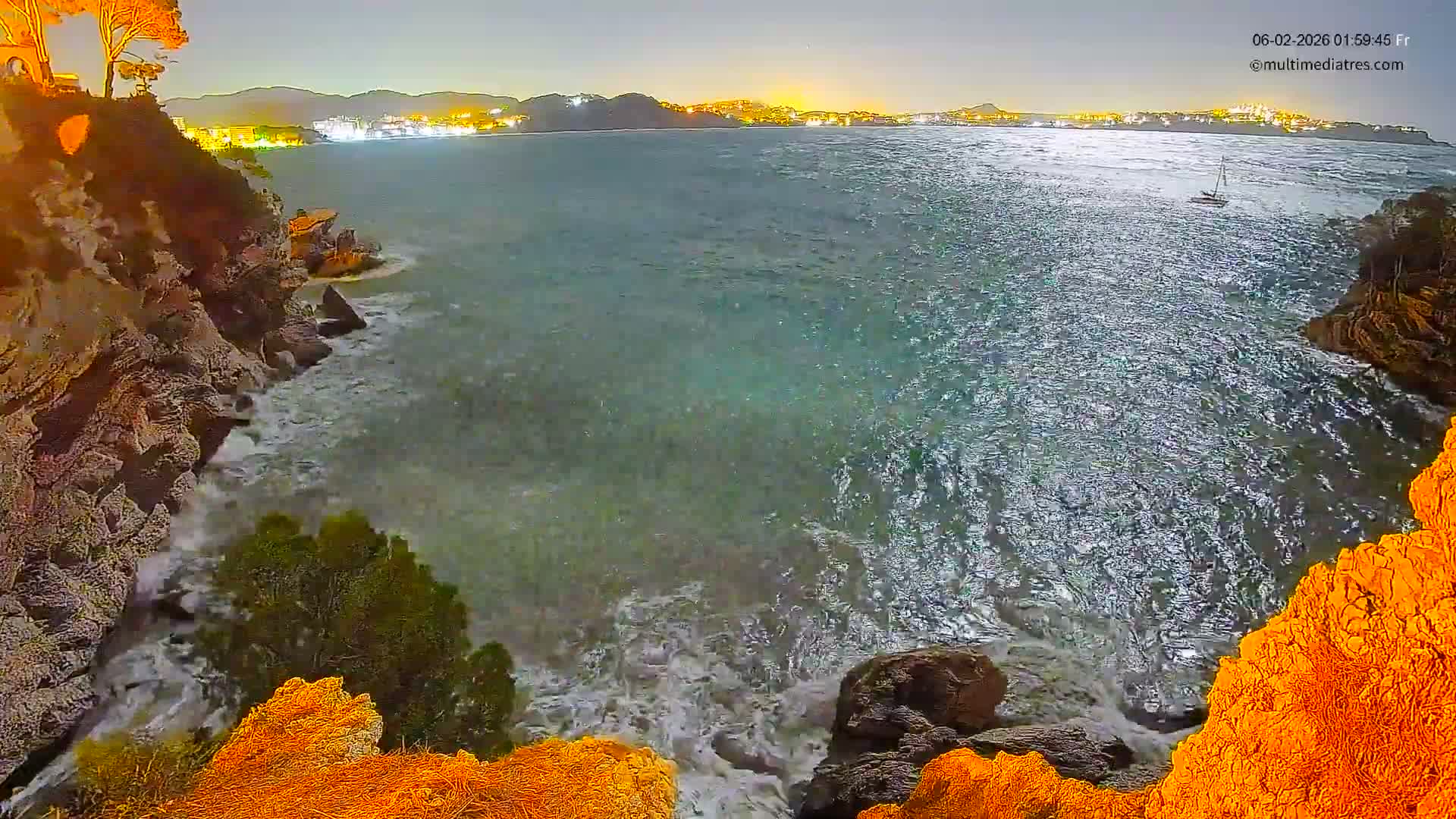 Mallorca Cala Fornells Bay  Live Cam - Balearic Islands, Spain
