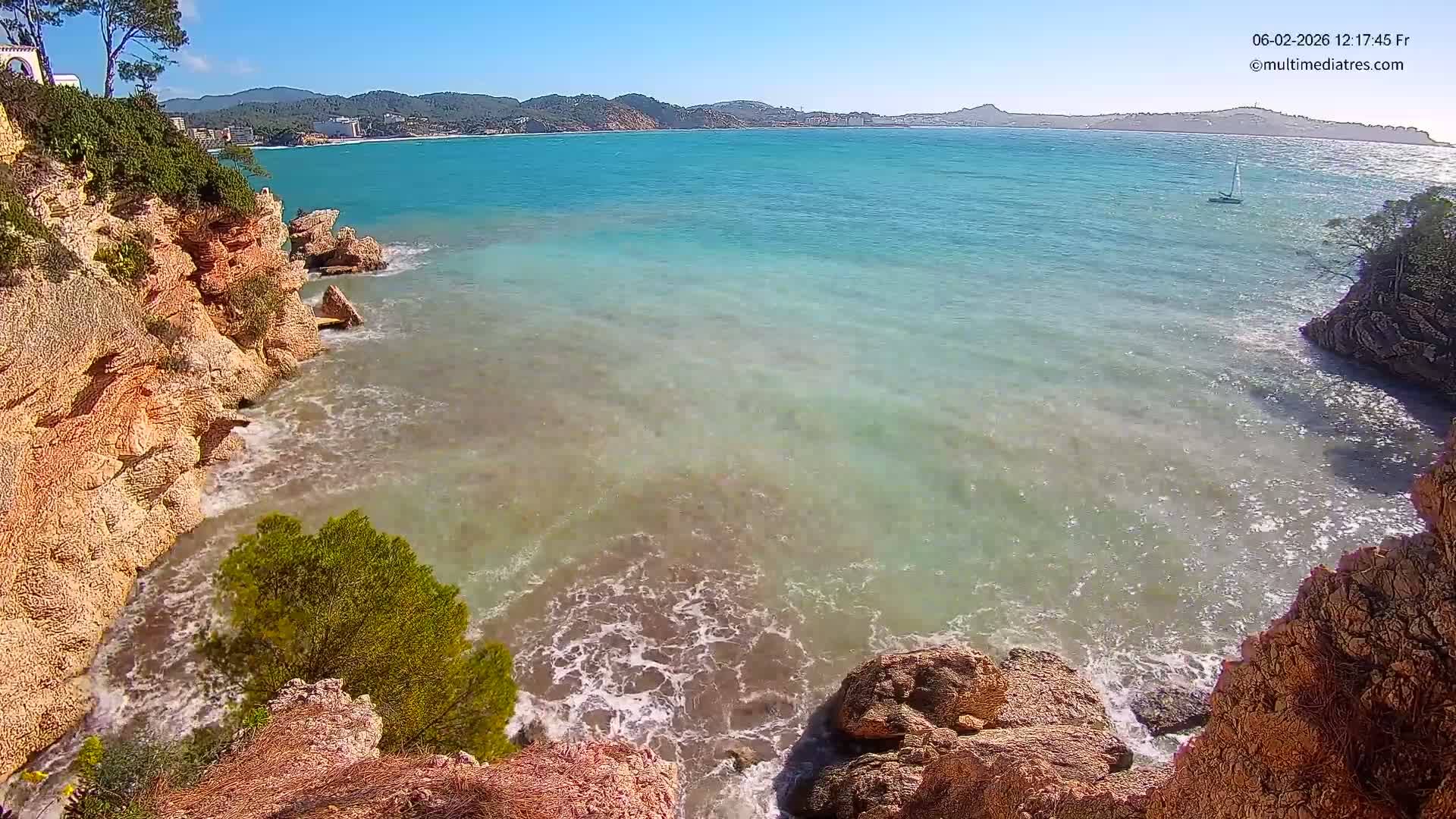Mallorca Cala Fornells Bay  Live Cam - Balearic Islands, Spain