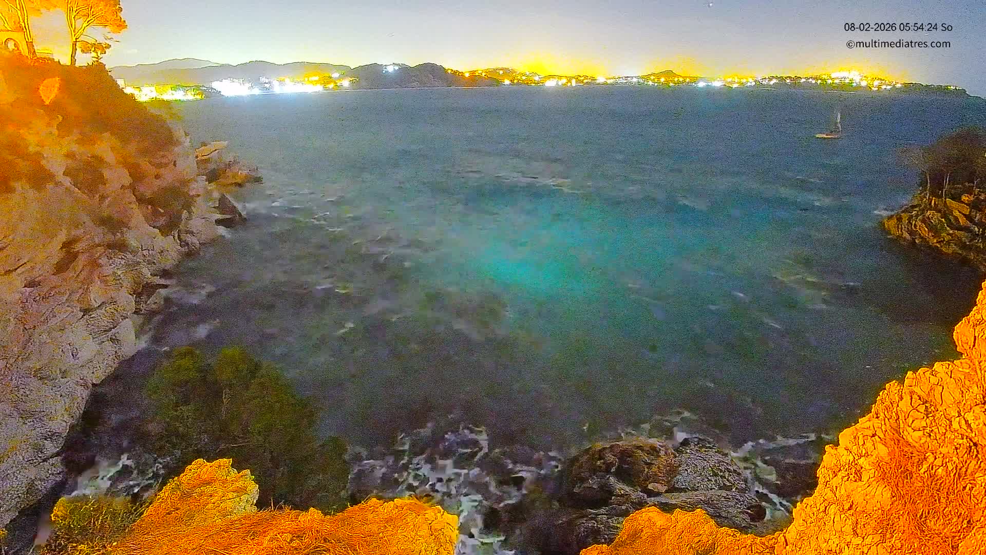 Mallorca Cala Fornells Bay  Live Cam - Balearic Islands, Spain