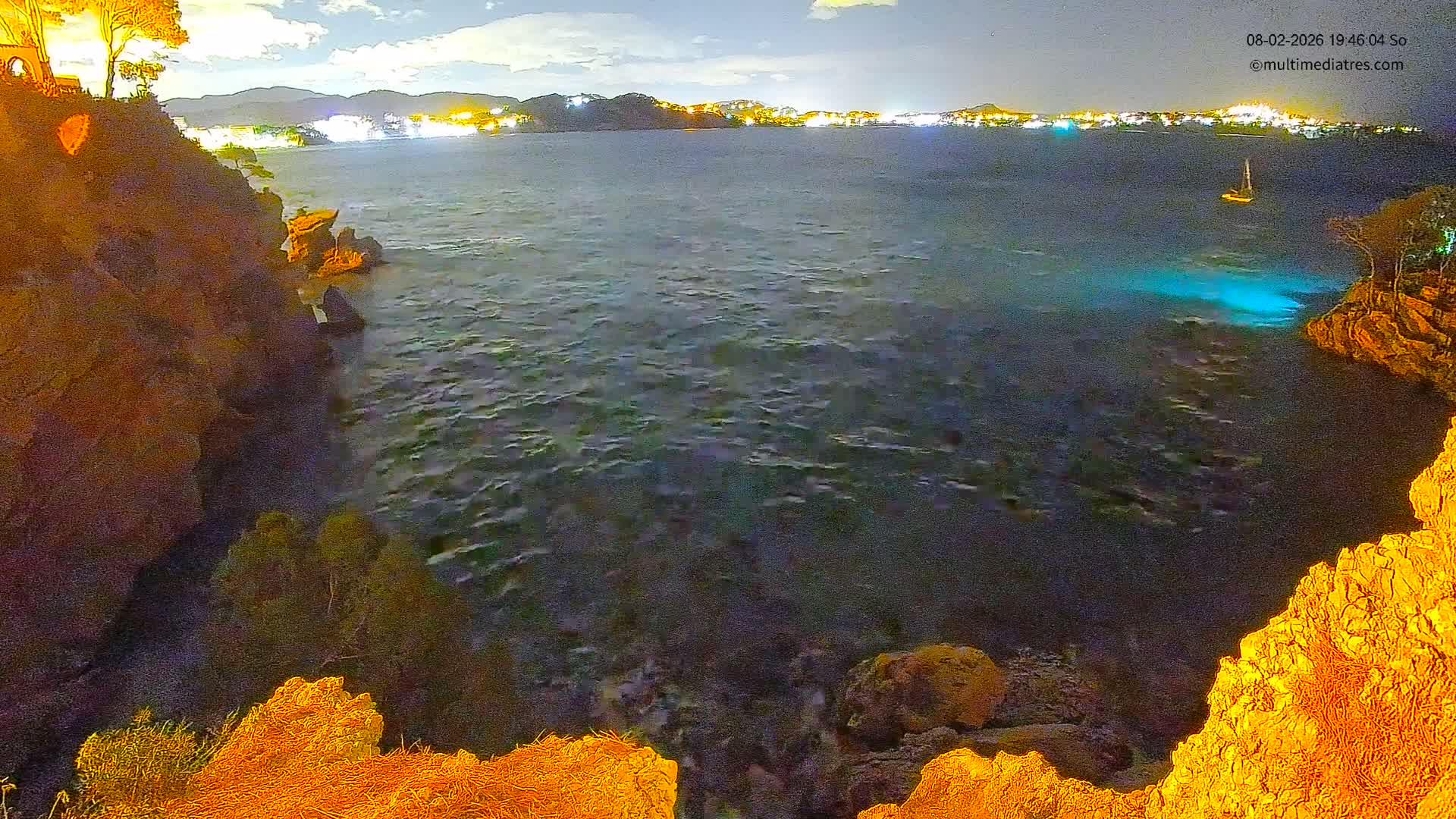 Mallorca Cala Fornells Bay  Live Cam - Balearic Islands, Spain