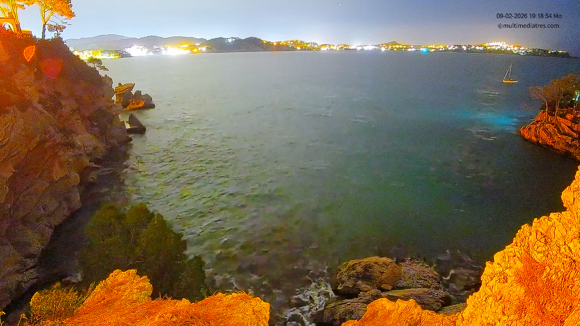 Mallorca Cala Fornells Bay  Live Cam - Balearic Islands, Spain