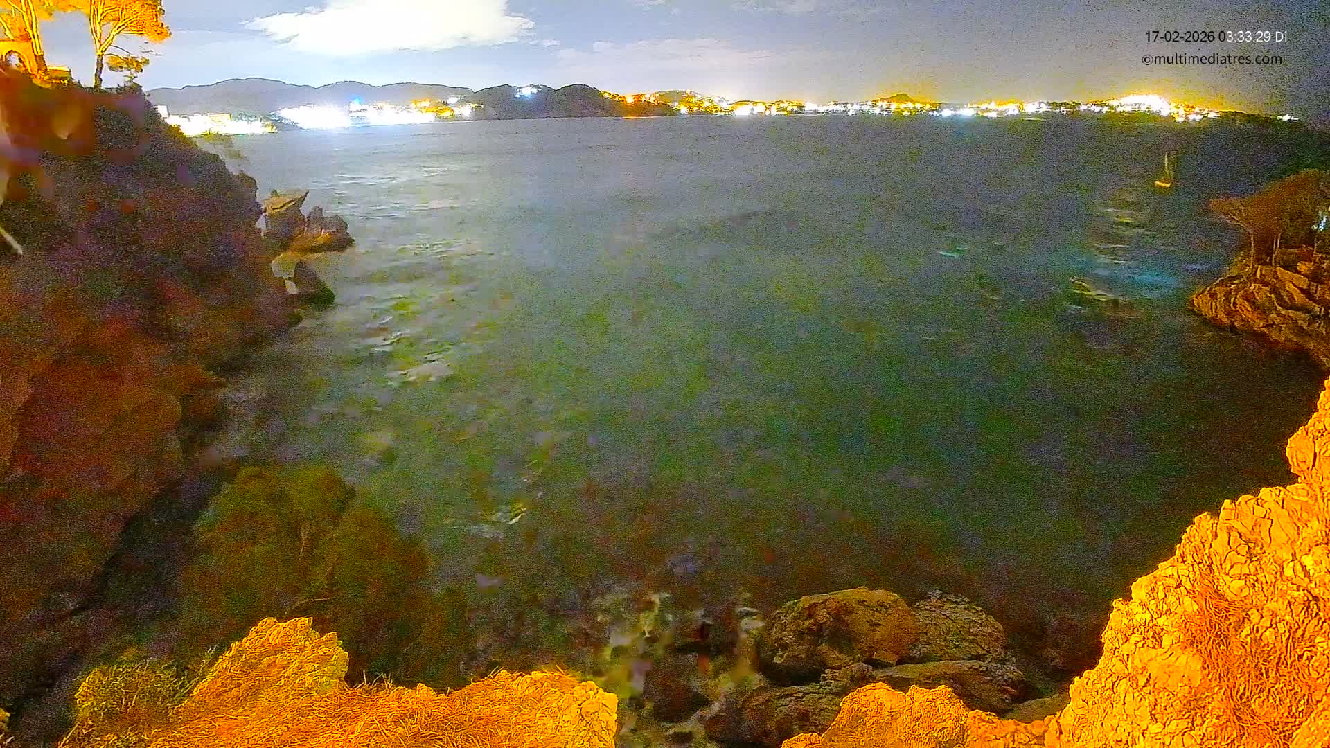 Mallorca Cala Fornells Bay  Live Cam - Balearic Islands, Spain