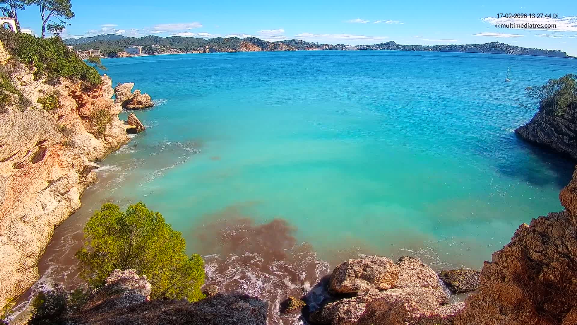 Mallorca Cala Fornells Bay  Live Cam - Balearic Islands, Spain
