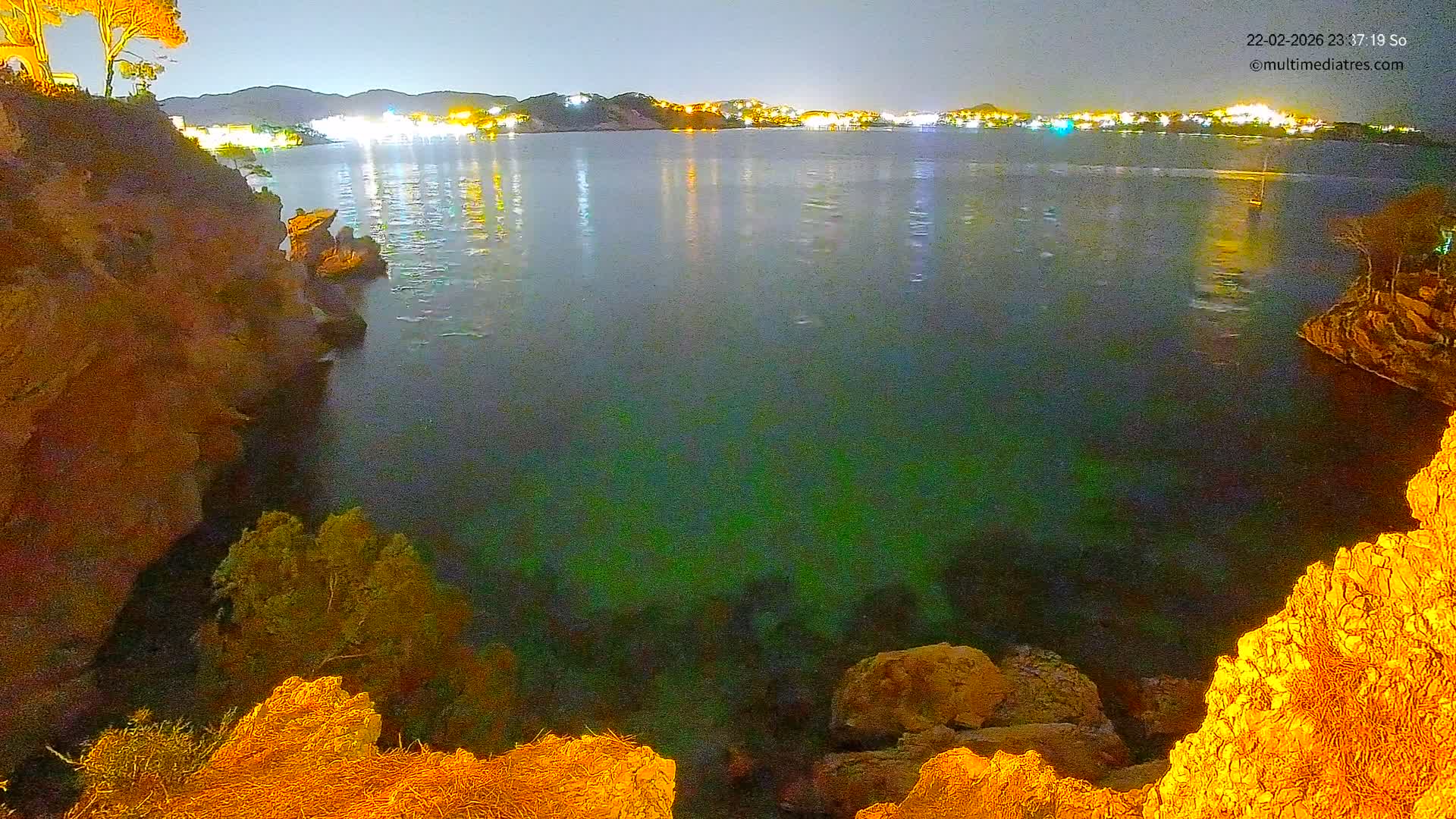 Mallorca Cala Fornells Bay  Live Cam - Balearic Islands, Spain
