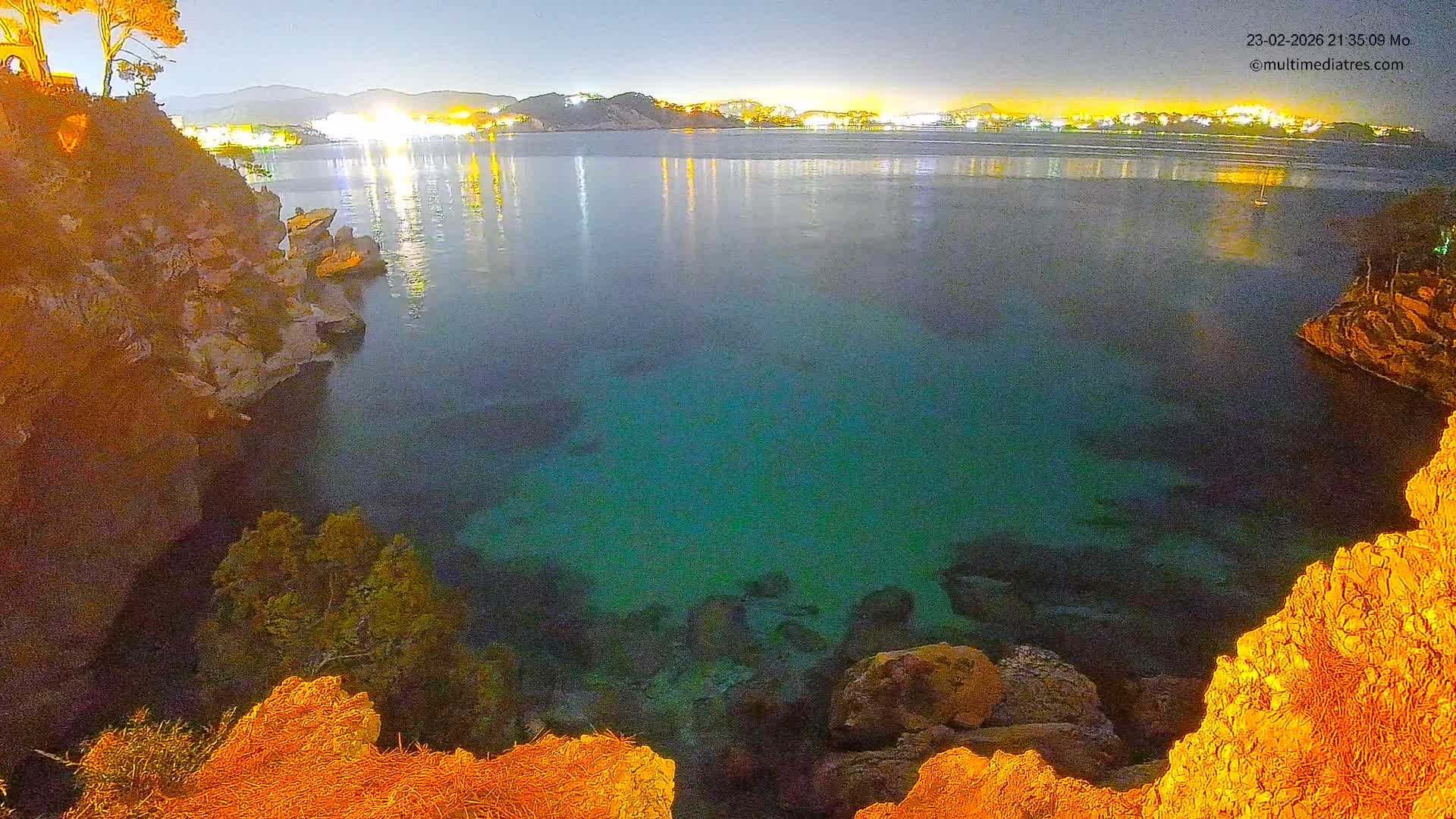 Mallorca Cala Fornells Bay  Live Cam - Balearic Islands, Spain