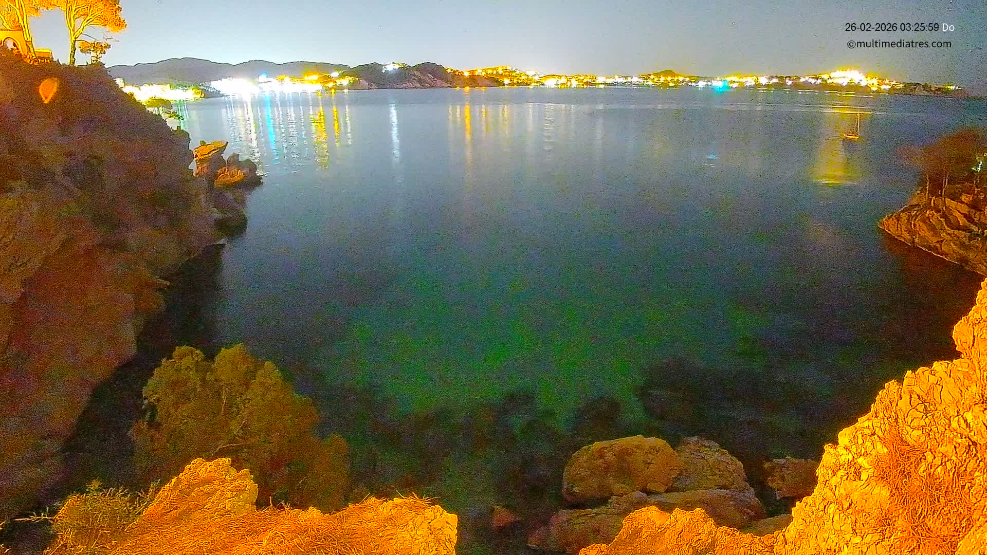 Mallorca Cala Fornells Bay  Live Cam - Balearic Islands, Spain