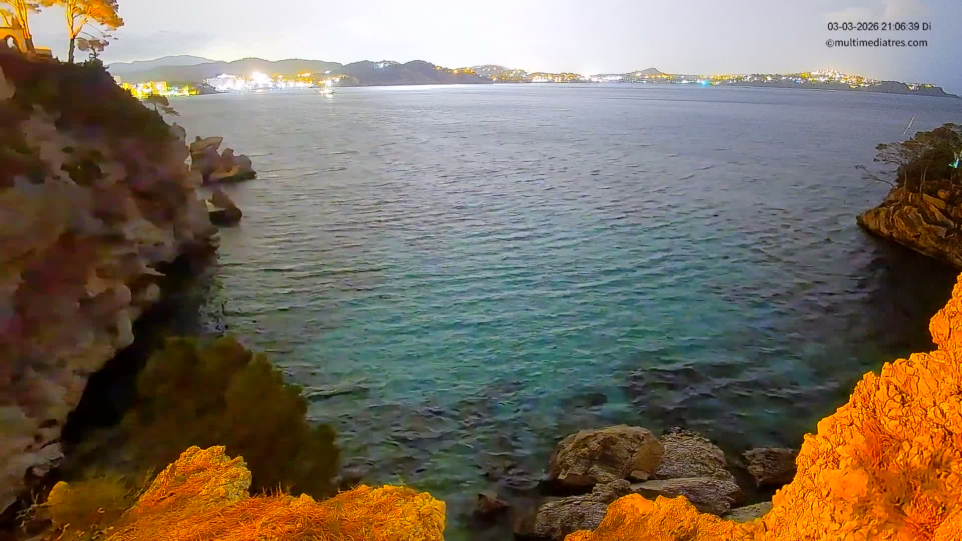 Mallorca Cala Fornells Bay  Live Cam - Balearic Islands, Spain