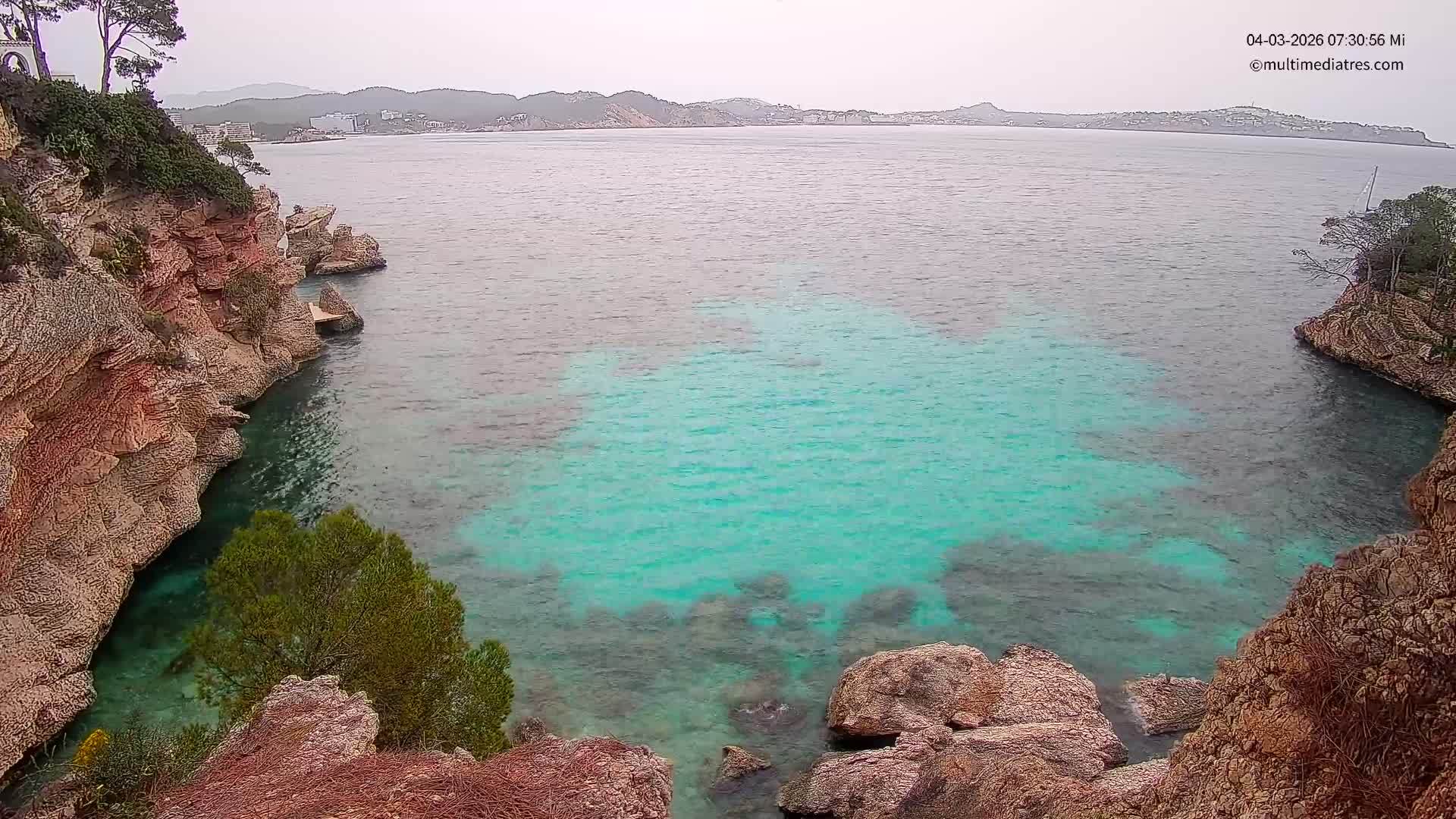Mallorca Cala Fornells Bay  Live Cam - Balearic Islands, Spain