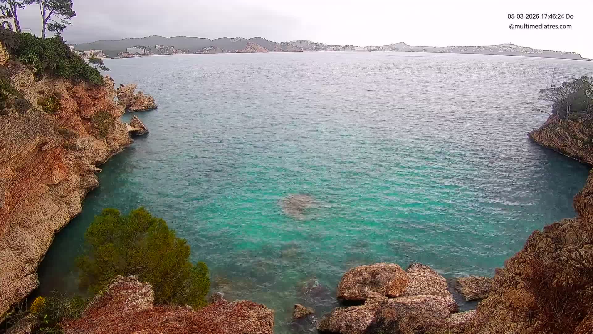 Mallorca Cala Fornells Bay  Live Cam - Balearic Islands, Spain