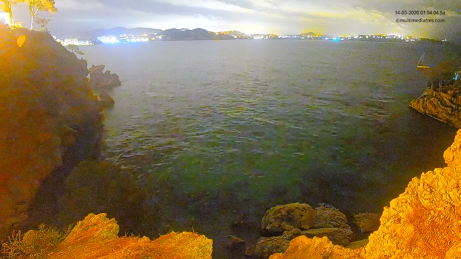 Mallorca Cala Fornells Bay  Live Cam - Balearic Islands, Spain