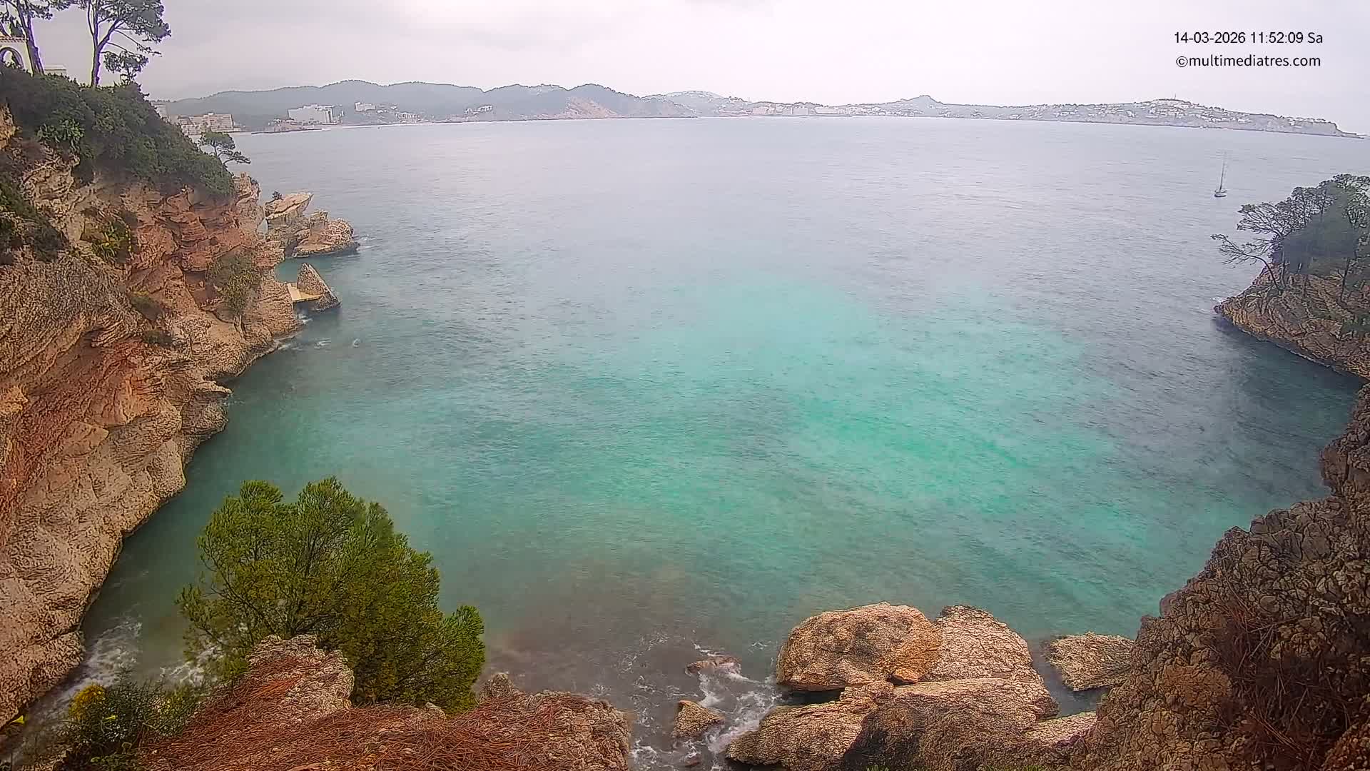 Mallorca Cala Fornells Bay  Live Cam - Balearic Islands, Spain