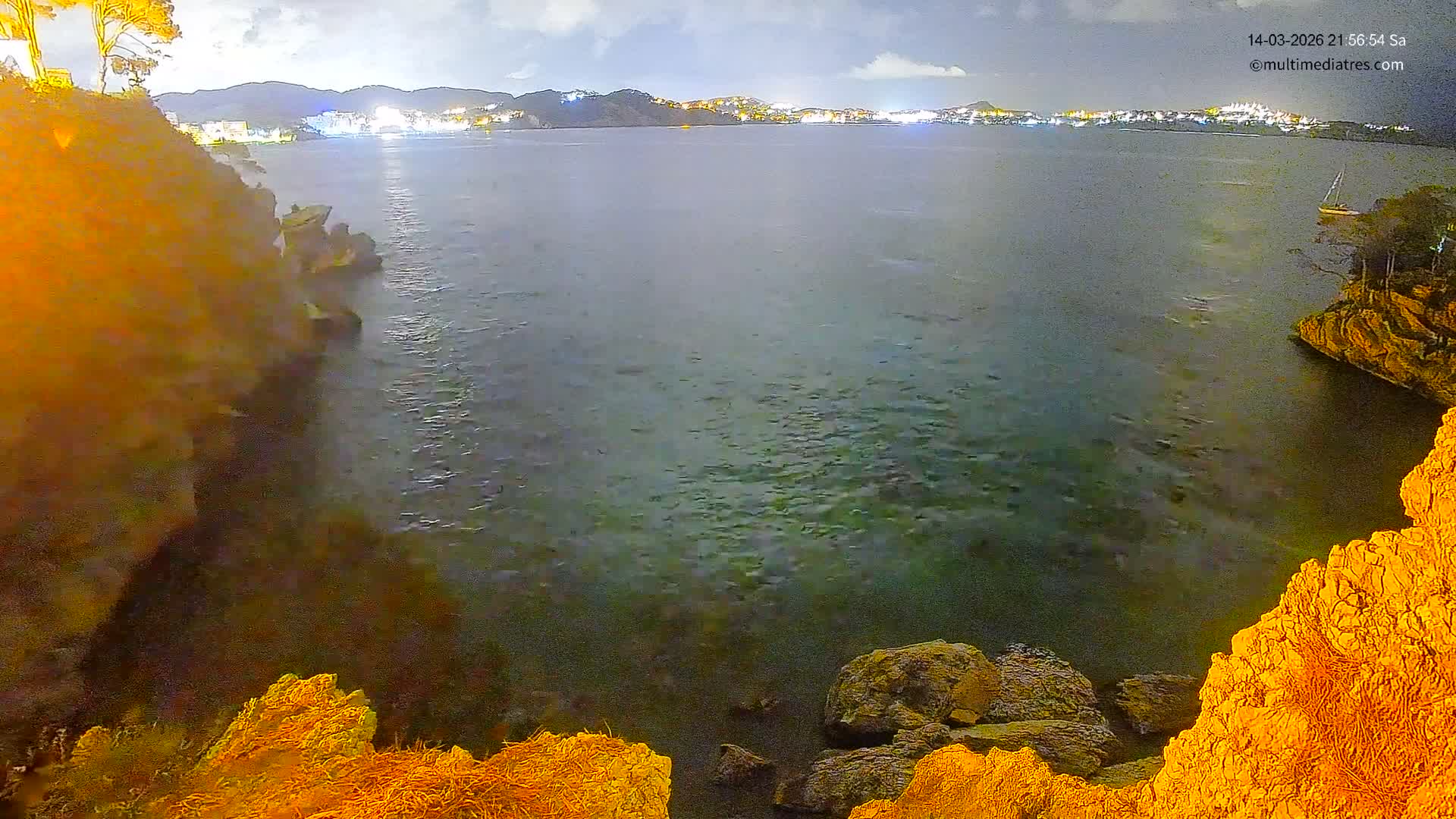 Mallorca Cala Fornells Bay  Live Cam - Balearic Islands, Spain