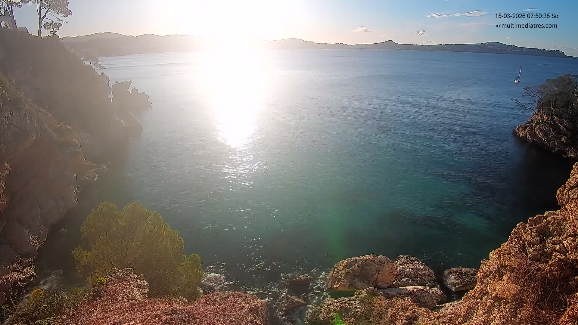 Mallorca Cala Fornells Bay  Live Cam - Balearic Islands, Spain