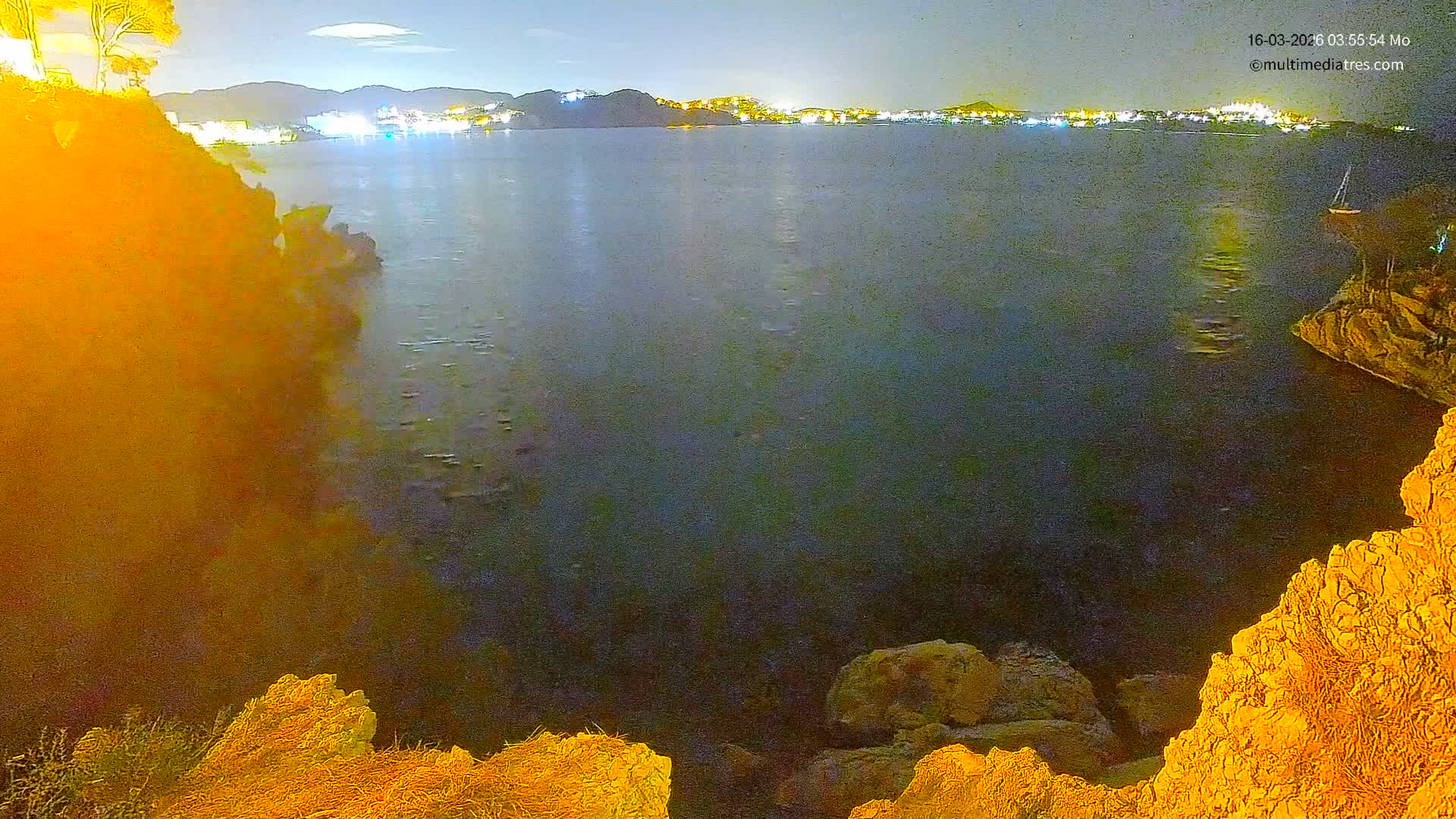 Mallorca Cala Fornells Bay  Live Cam - Balearic Islands, Spain
