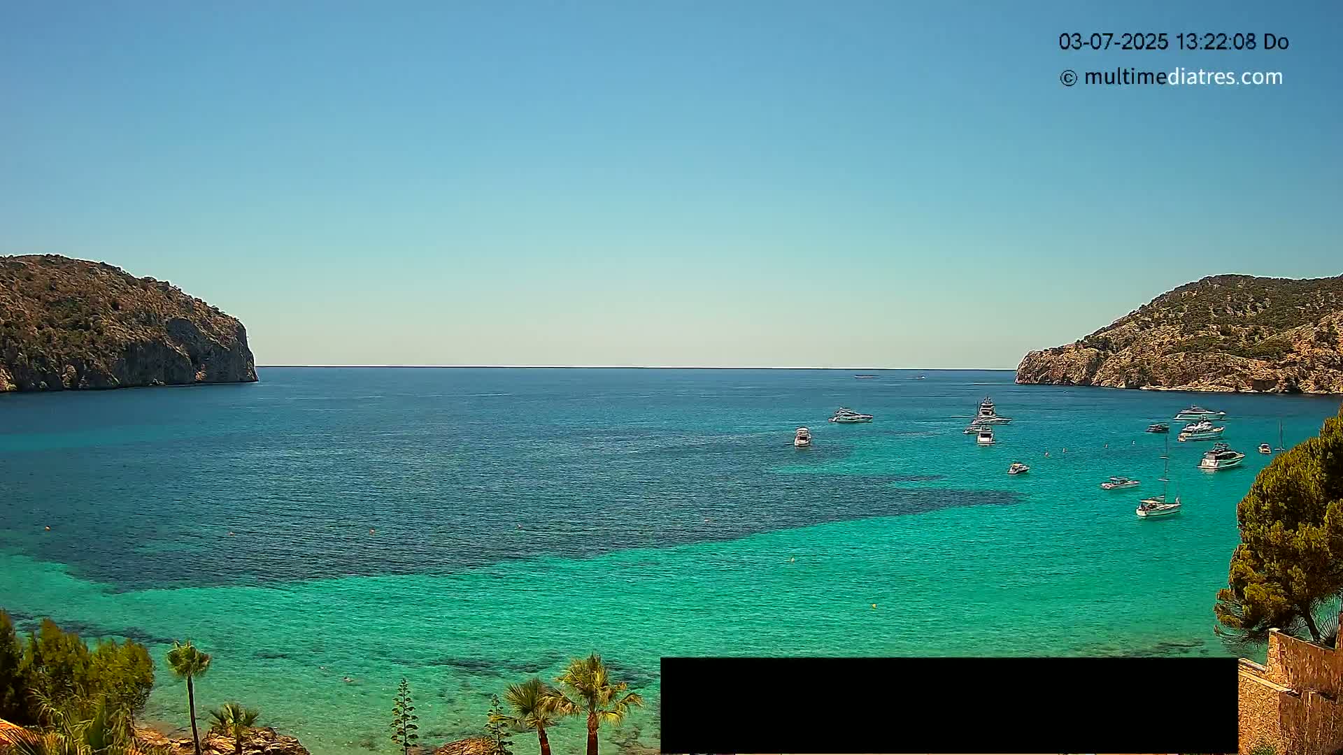 Mallorca Camp de Mar Roca Beach Live Cam - Balearic Islands, Spain
