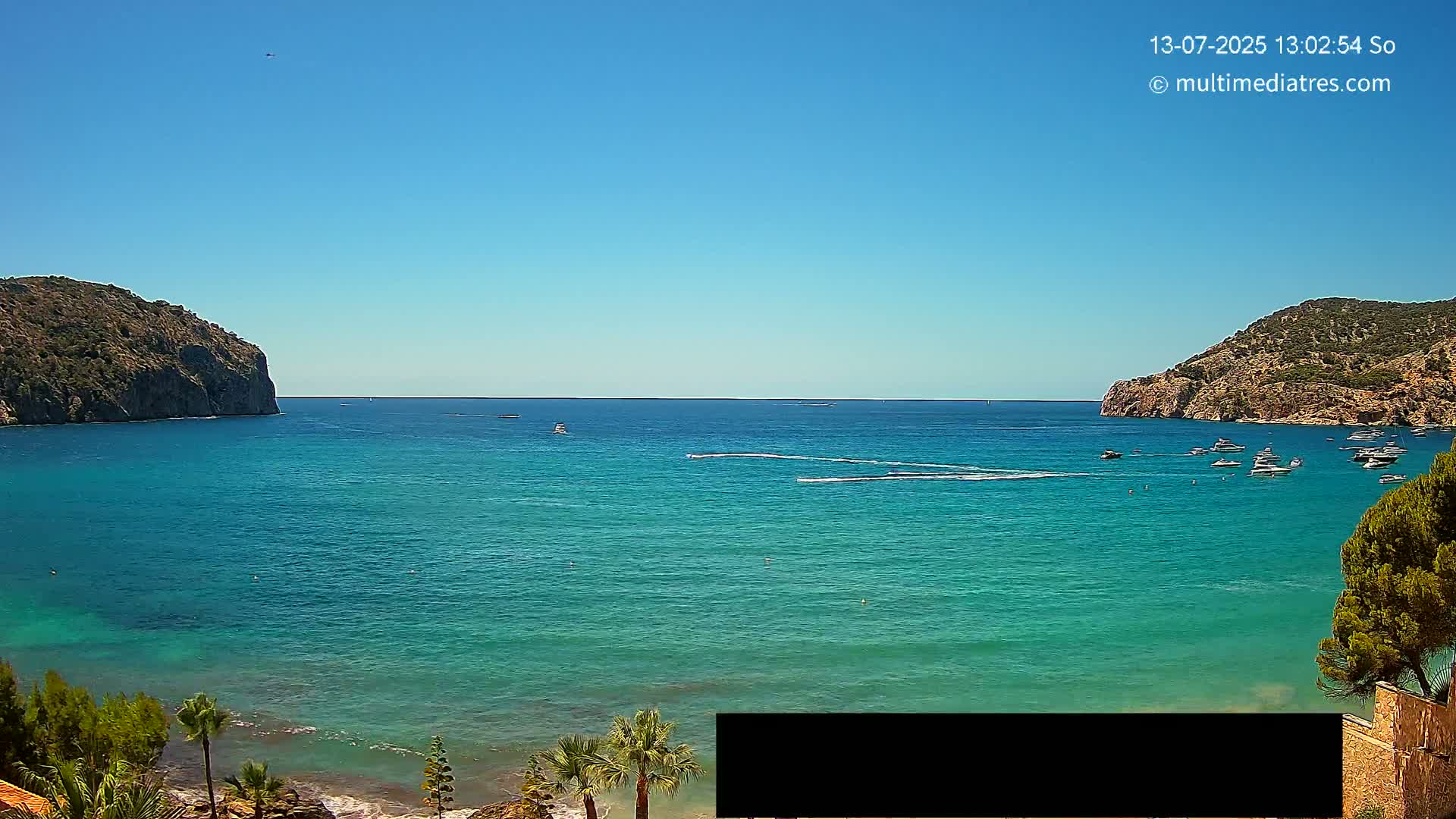 Mallorca Camp de Mar Roca Beach Live Cam - Balearic Islands, Spain