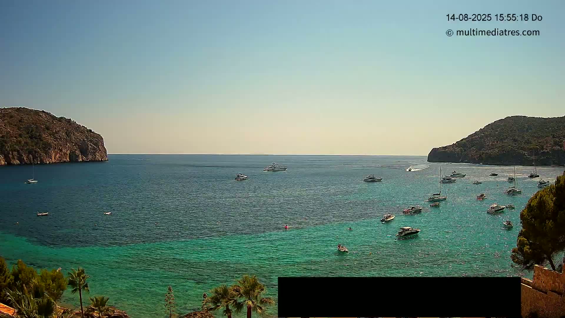 Mallorca Camp de Mar Roca Beach Live Cam - Balearic Islands, Spain