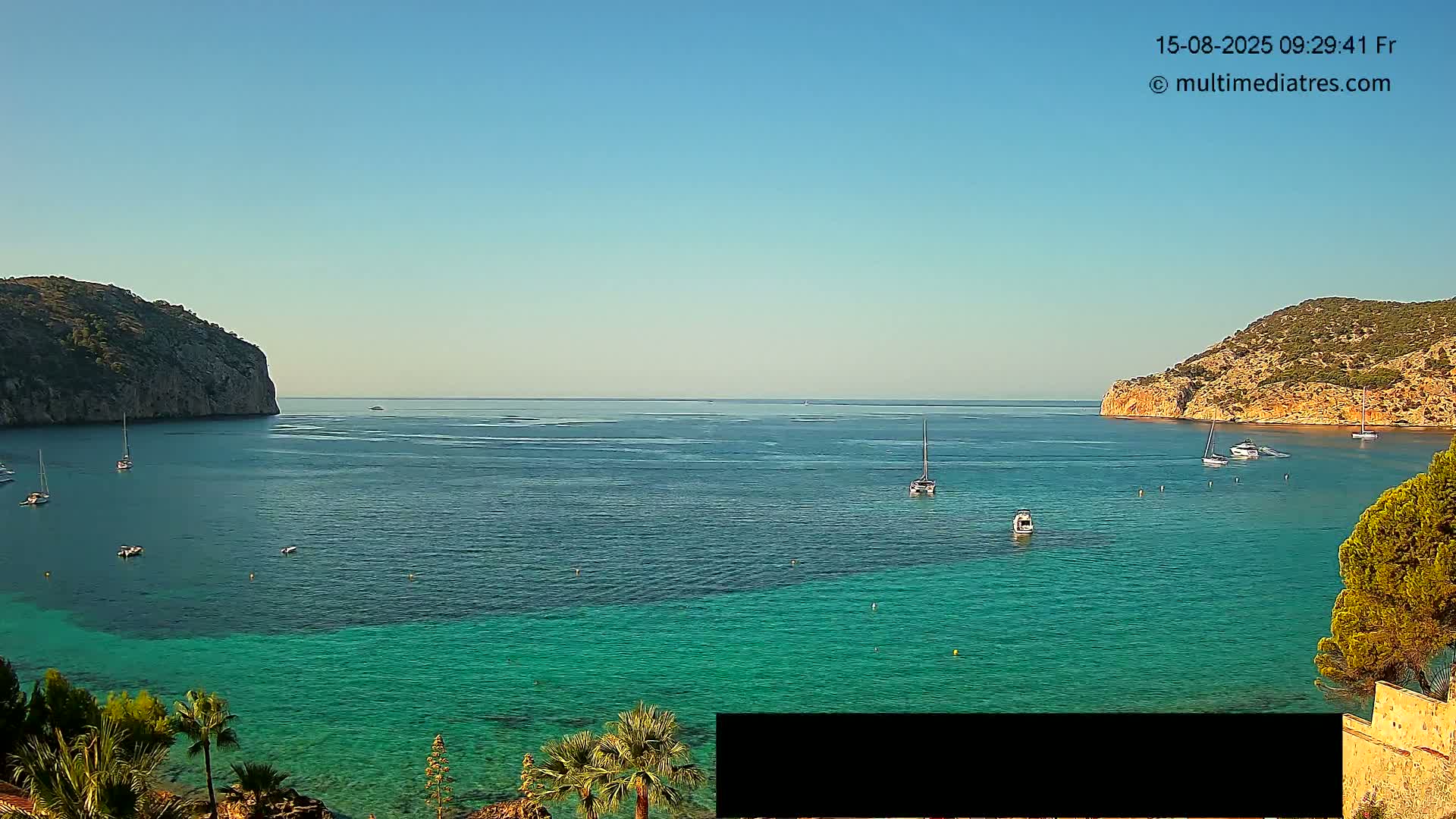 Mallorca Camp de Mar Roca Beach Live Cam - Balearic Islands, Spain