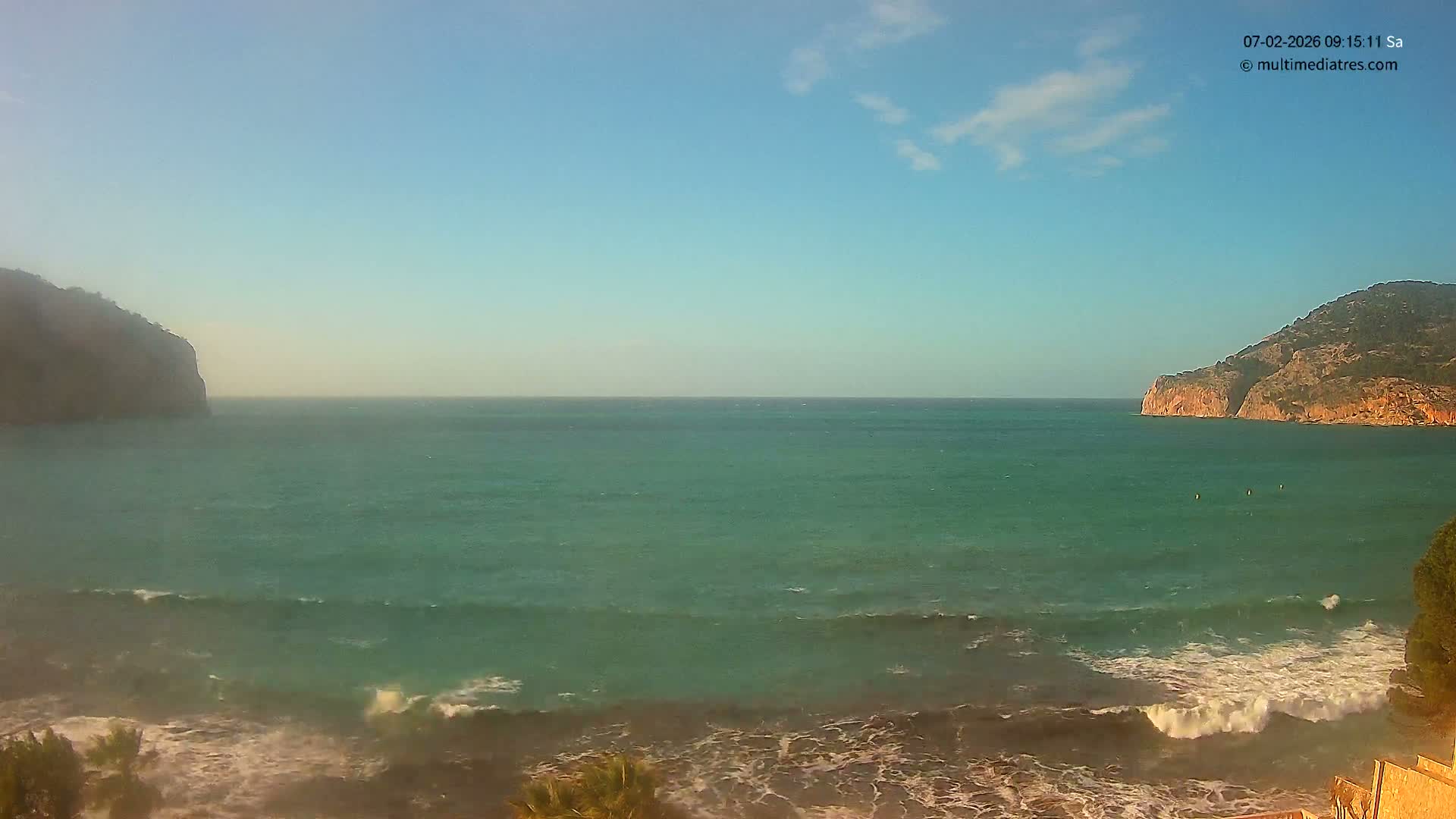 Mallorca Camp de Mar Roca Beach Live Cam - Balearic Islands, Spain