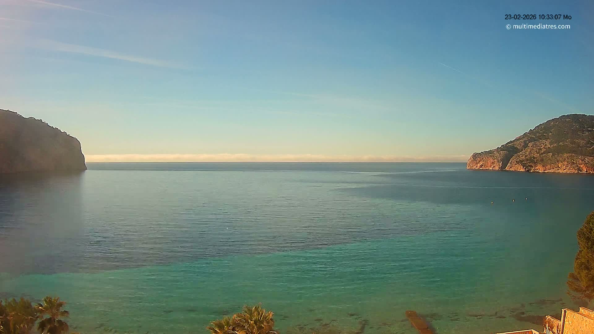 Mallorca Camp de Mar Roca Beach Live Cam - Balearic Islands, Spain