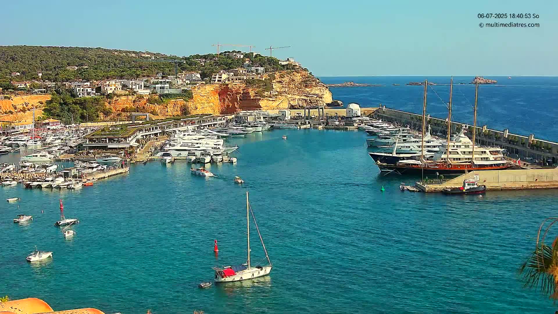 Mallorca, El Torro  Port Adriano Live Cam - Balearic Islands, Spain