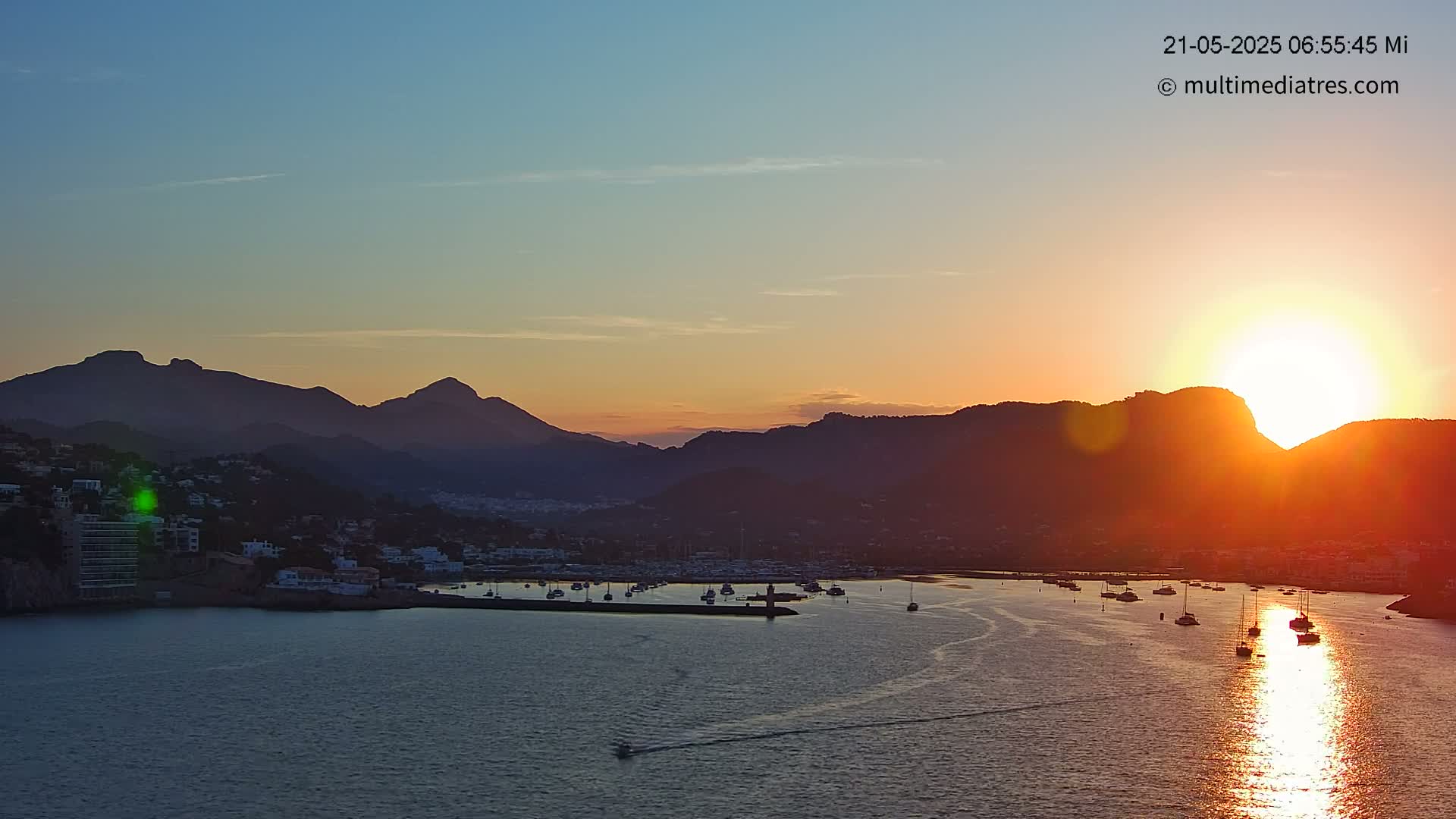 Mallorca Port d'Andratx Harbor Live Cam - Balearic Islands, Spain
