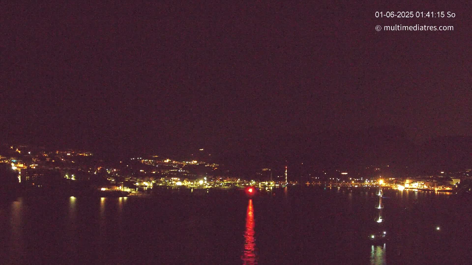 Mallorca Port d'Andratx Harbor Live Cam - Balearic Islands, Spain