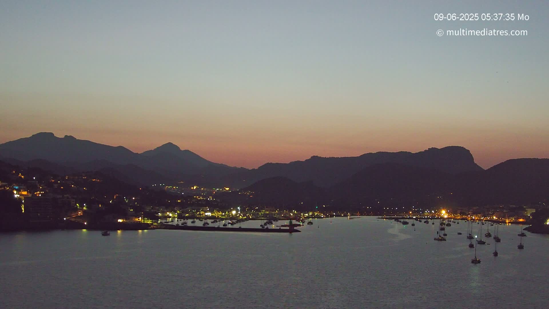 Mallorca Port d'Andratx Harbor Live Cam - Balearic Islands, Spain