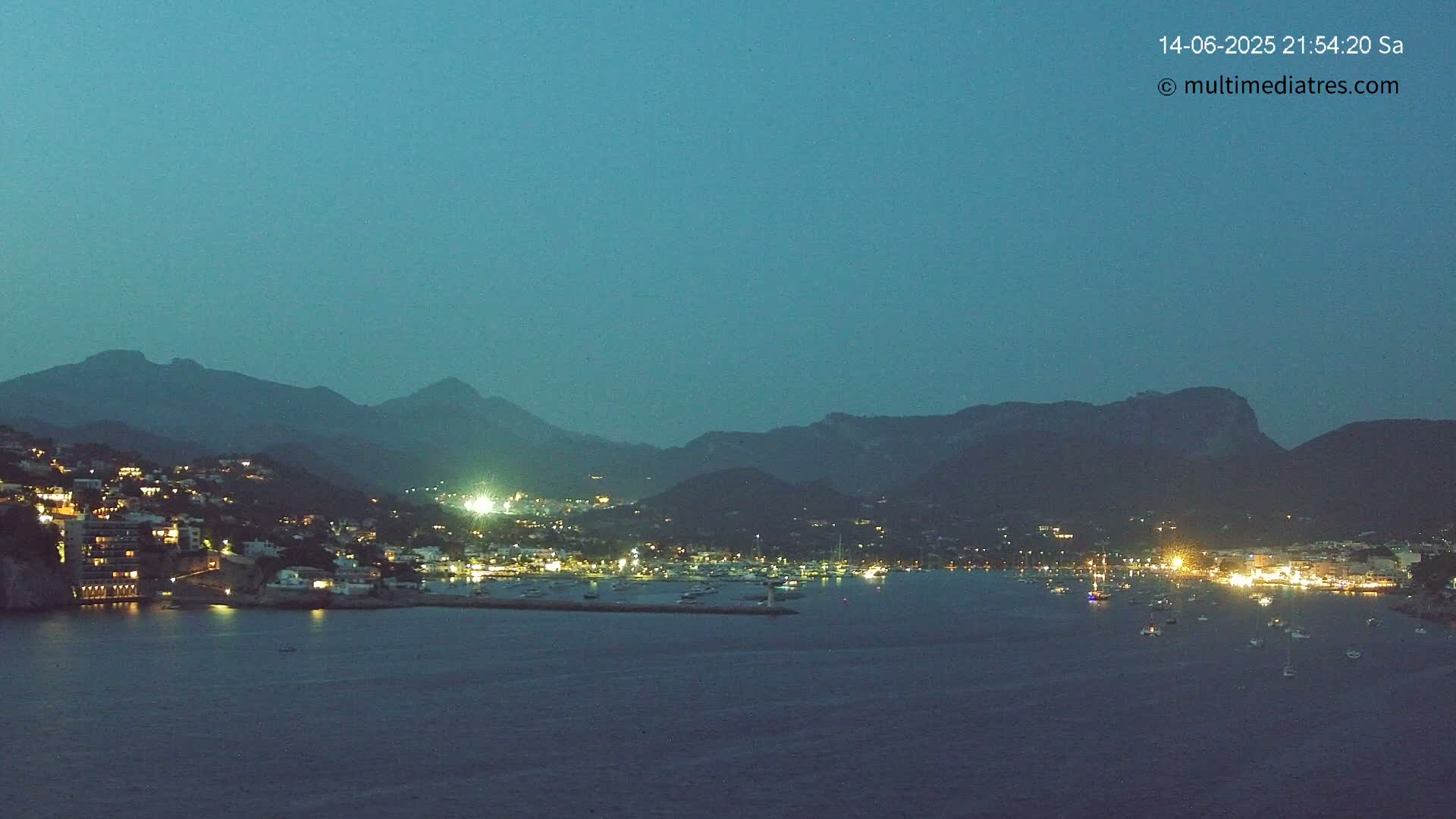 Mallorca Port d'Andratx Harbor Live Cam - Balearic Islands, Spain