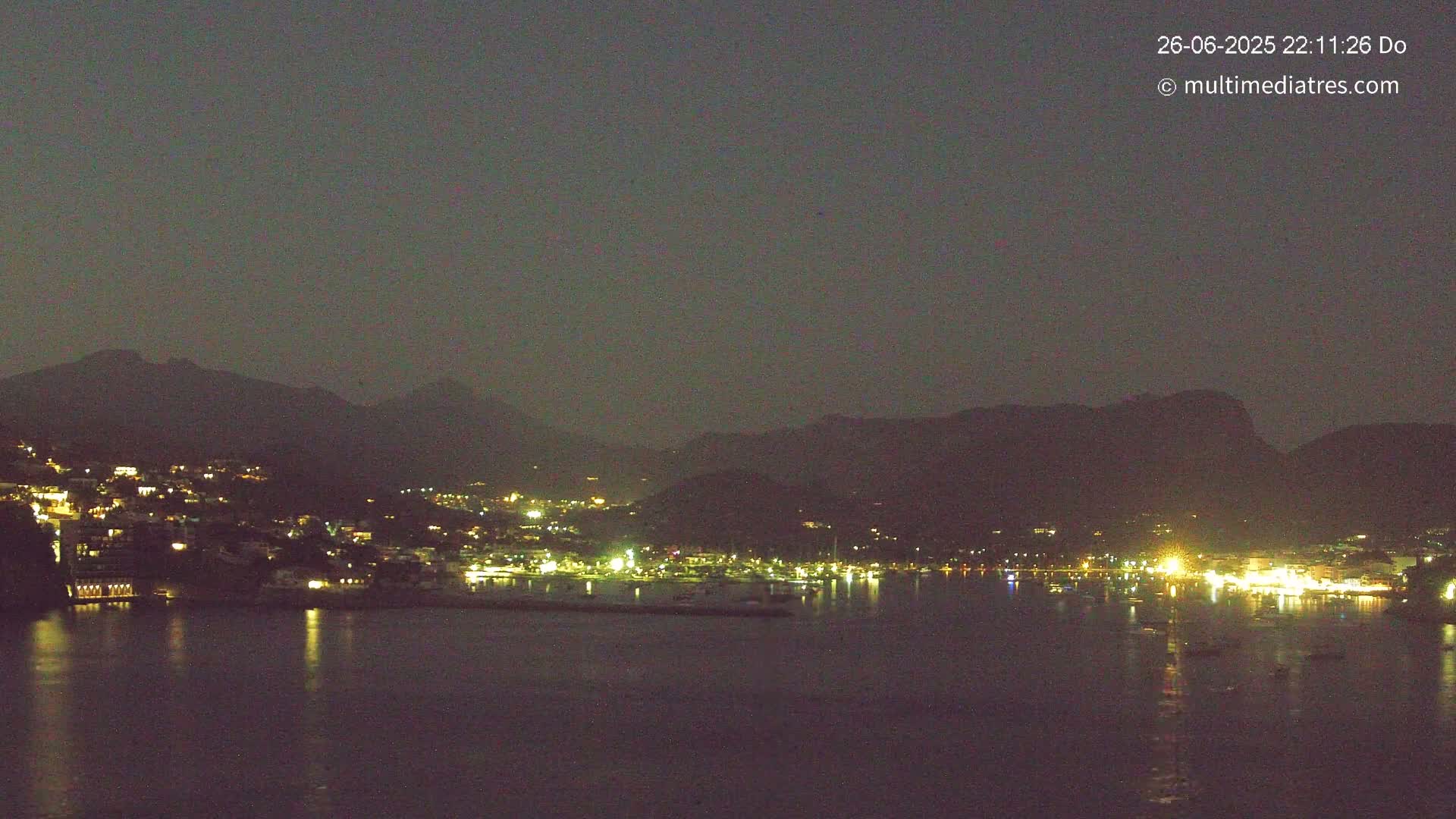Mallorca Port d'Andratx Harbor Live Cam - Balearic Islands, Spain