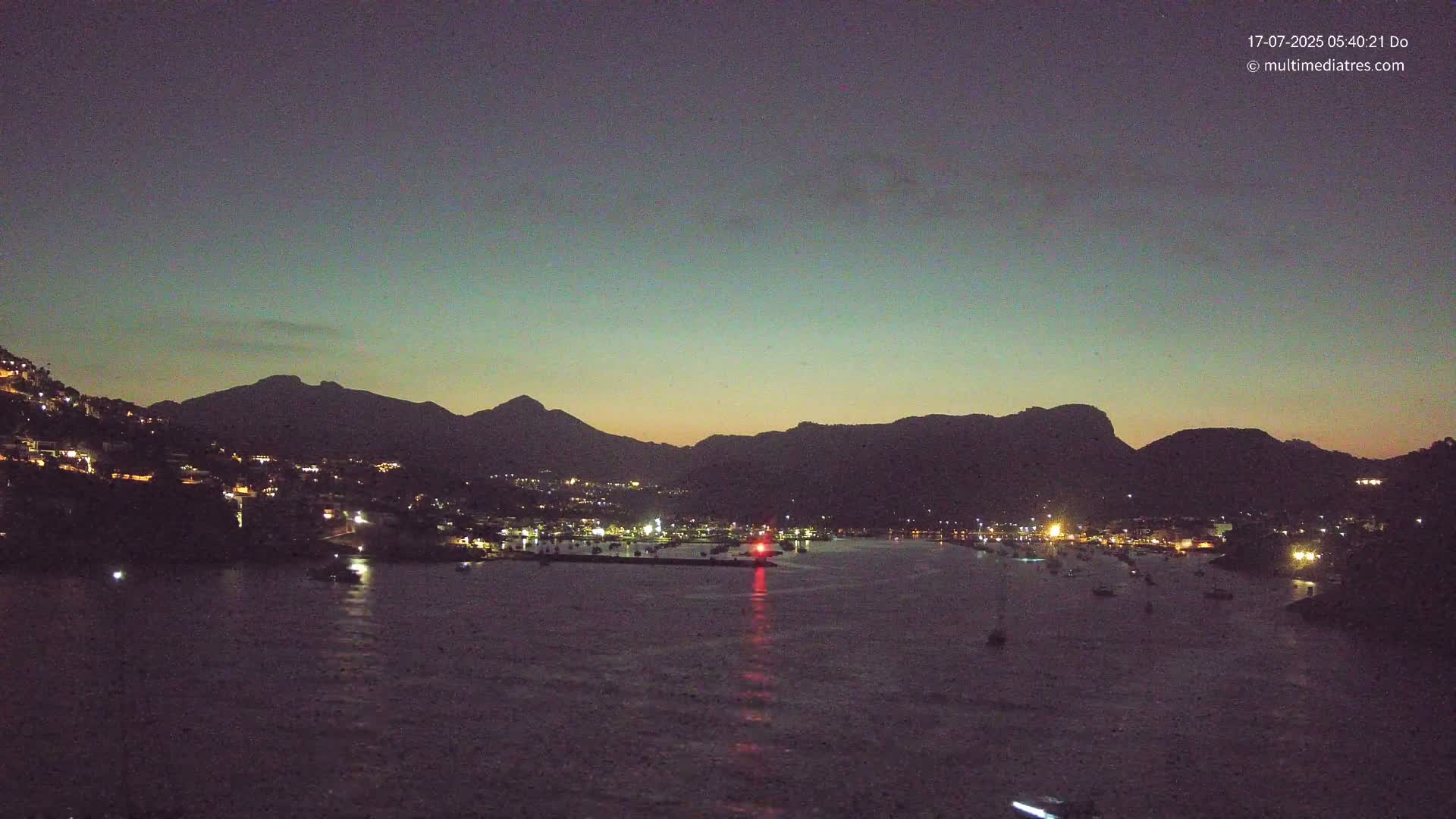 Mallorca Port d'Andratx Harbor Live Cam - Balearic Islands, Spain