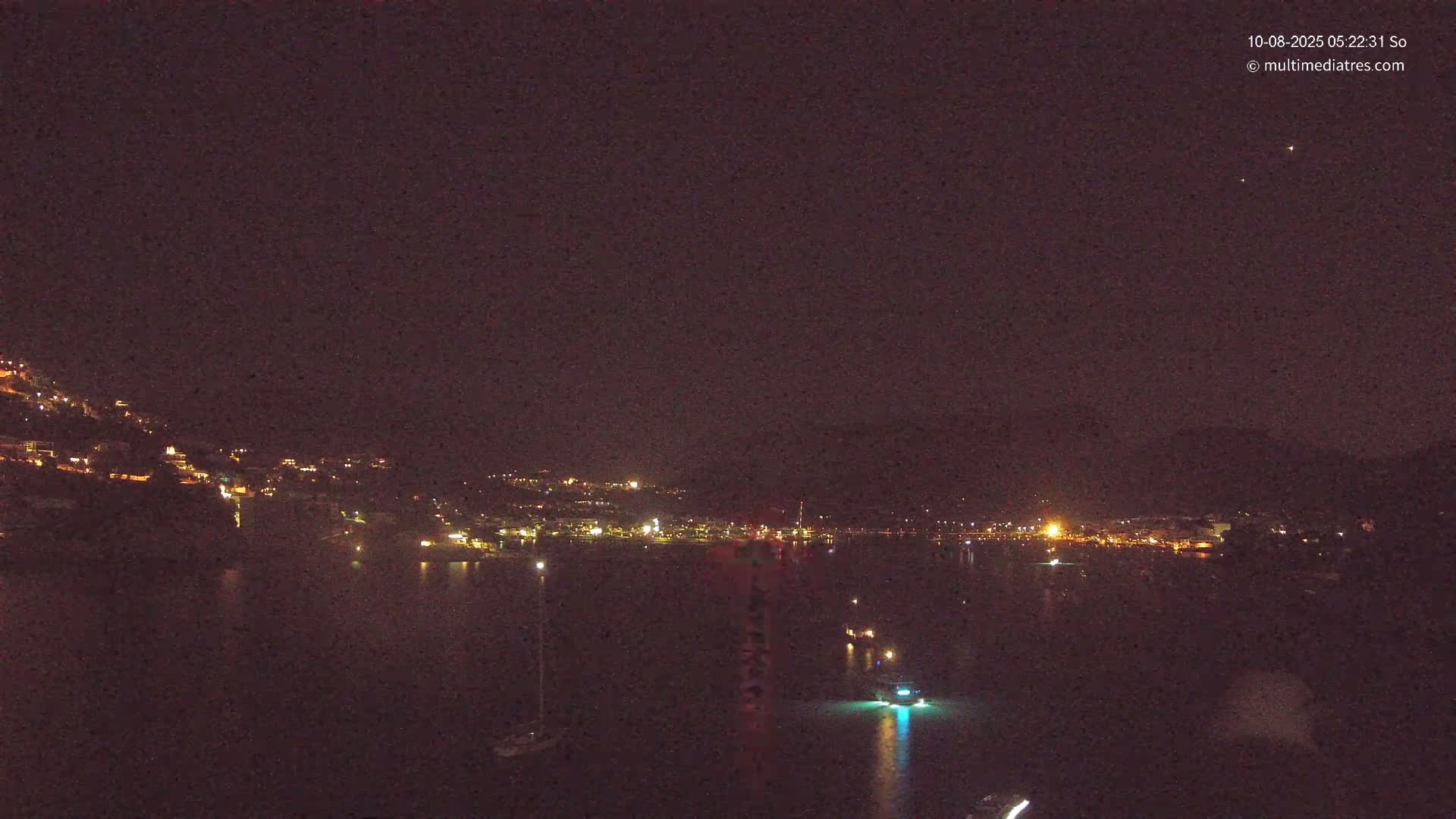 Mallorca Port d'Andratx Harbor Live Cam - Balearic Islands, Spain