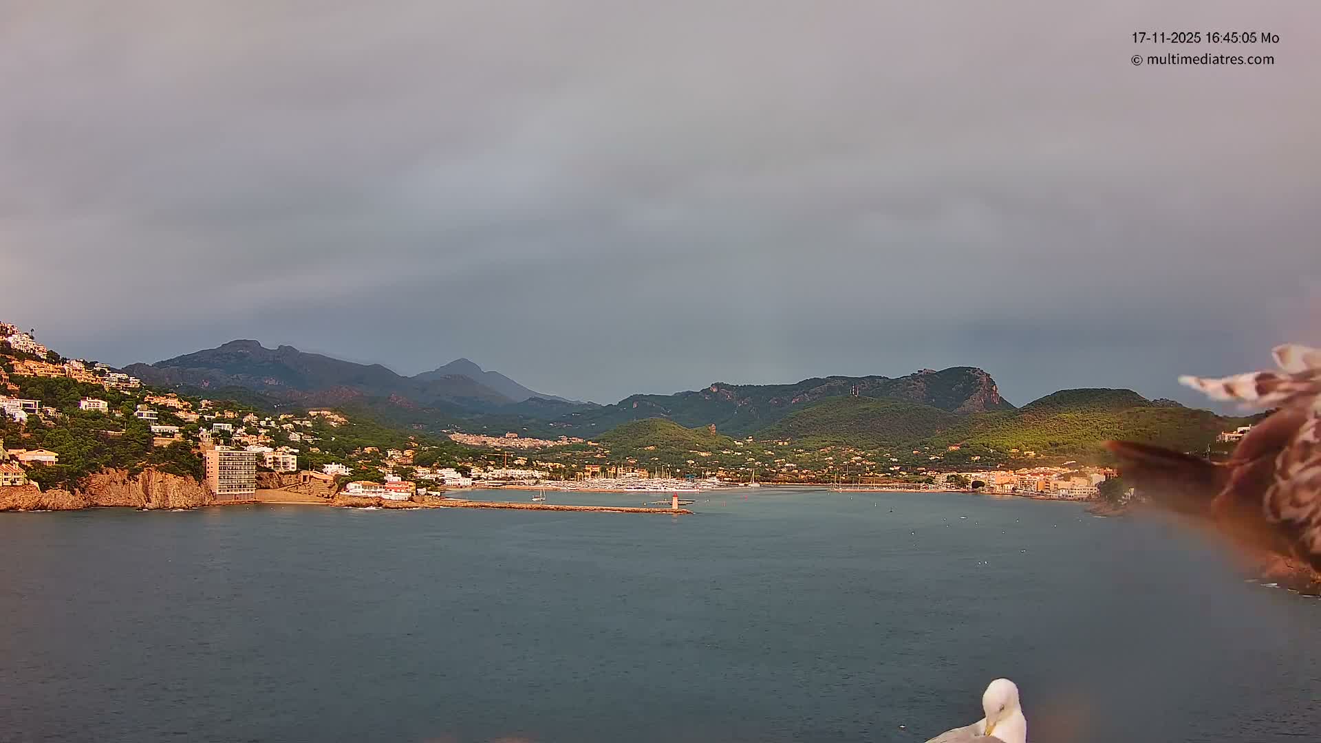 Mallorca Port d'Andratx Harbor Live Cam - Balearic Islands, Spain