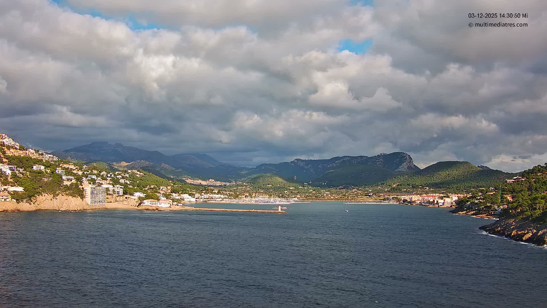 Mallorca Port d'Andratx Harbor Live Cam - Balearic Islands, Spain