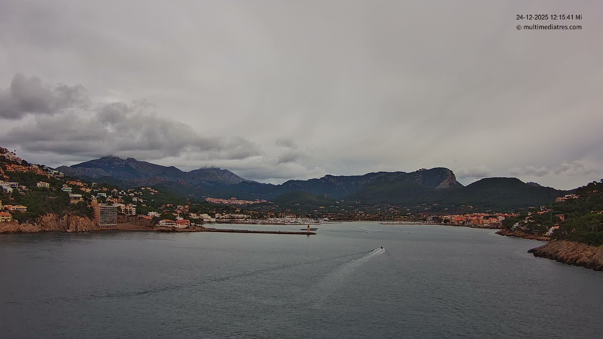 Mallorca Port d'Andratx Harbor Live Cam - Balearic Islands, Spain