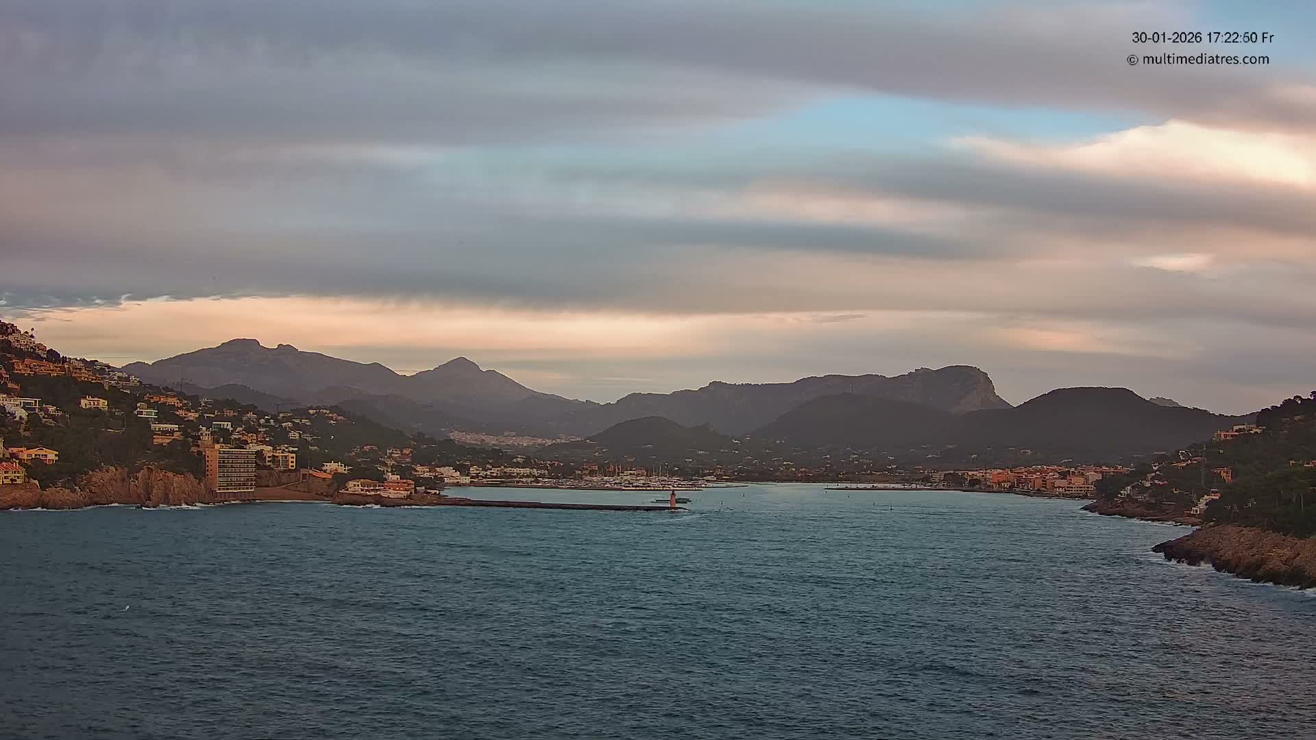 Mallorca Port d'Andratx Harbor Live Cam - Balearic Islands, Spain