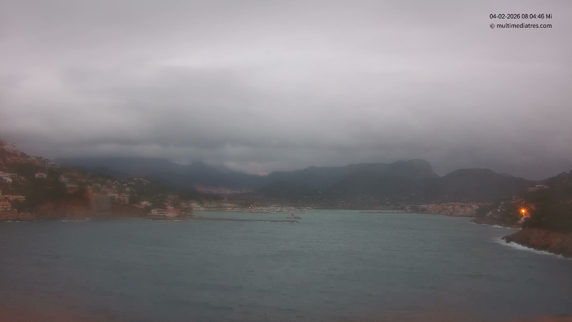 Mallorca Port d'Andratx Harbor Live Cam - Balearic Islands, Spain