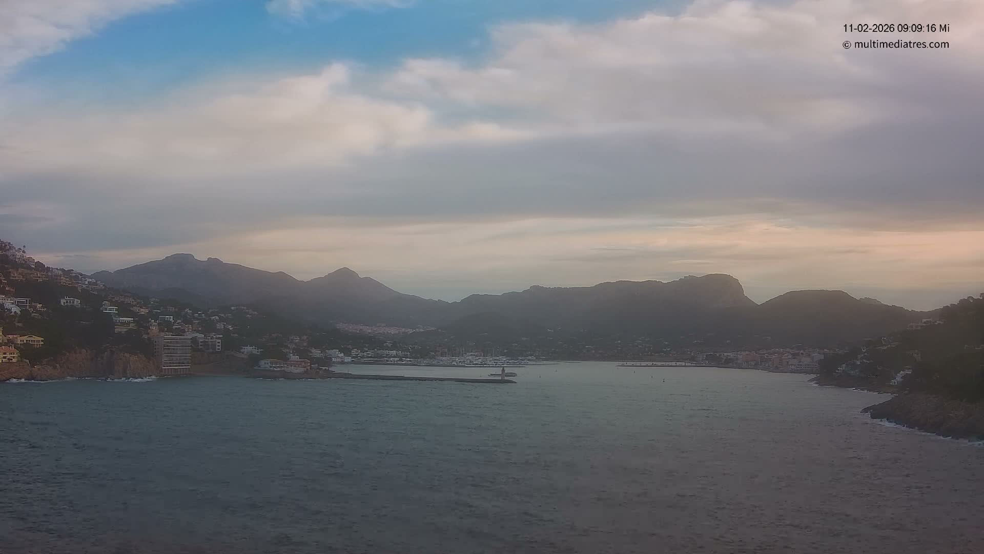Mallorca Port d'Andratx Harbor Live Cam - Balearic Islands, Spain