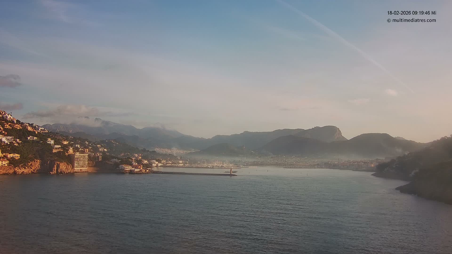 Mallorca Port d'Andratx Harbor Live Cam - Balearic Islands, Spain
