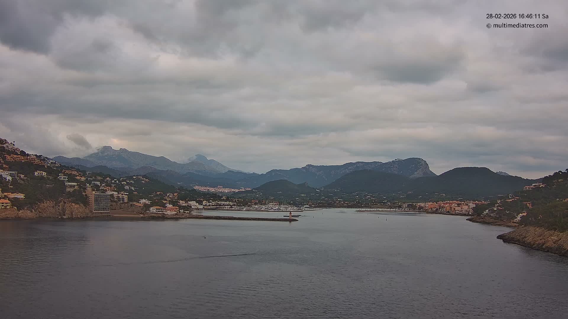 Mallorca Port d'Andratx Harbor Live Cam - Balearic Islands, Spain