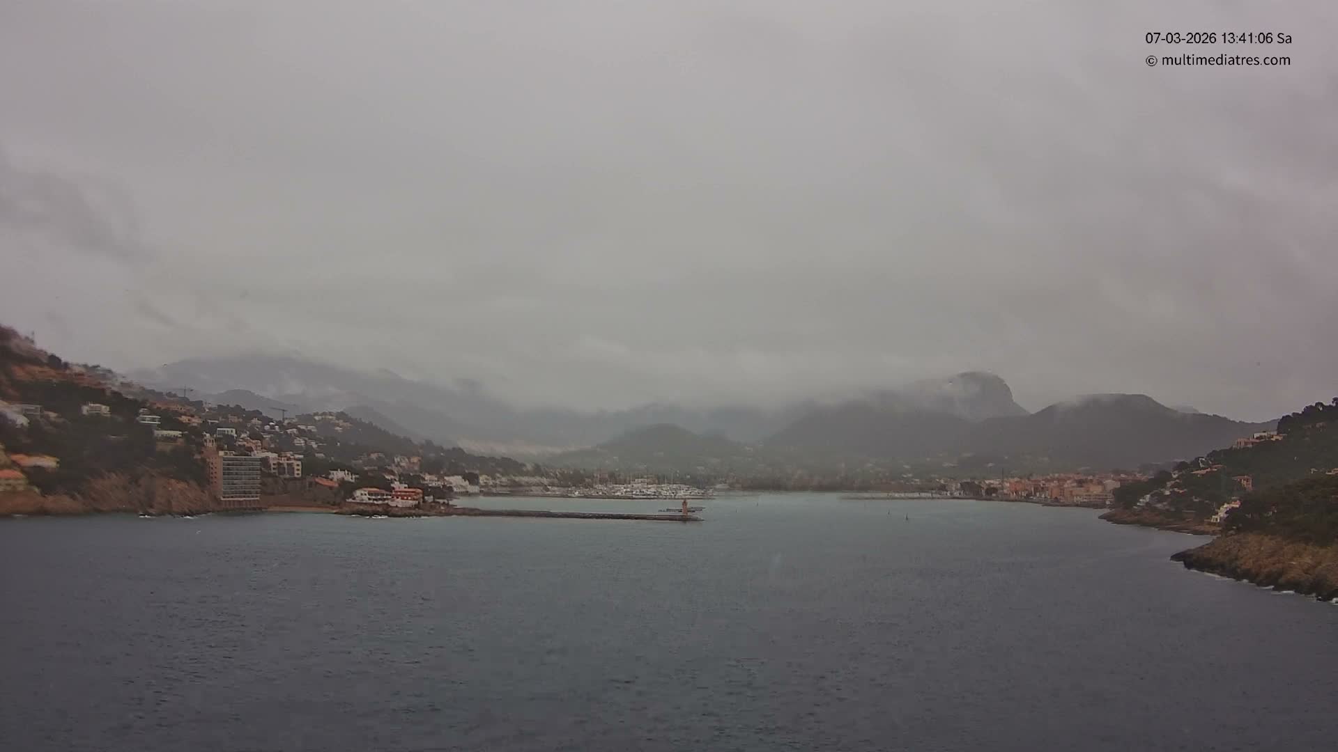 Mallorca Port d'Andratx Harbor Live Cam - Balearic Islands, Spain