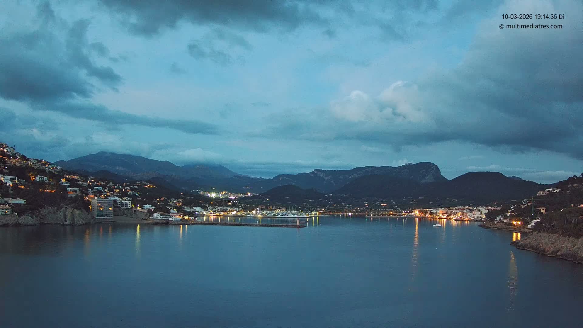 Mallorca Port d'Andratx Harbor Live Cam - Balearic Islands, Spain