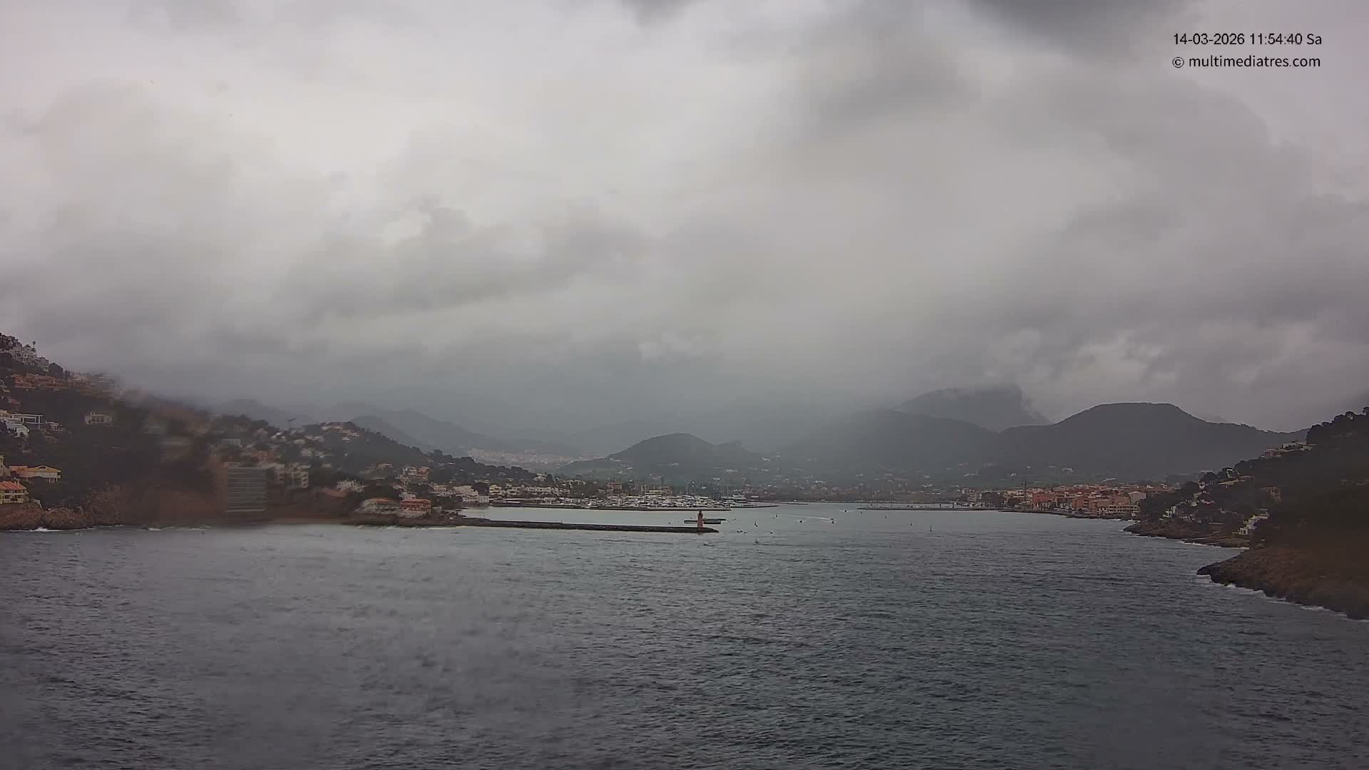 Mallorca Port d'Andratx Harbor Live Cam - Balearic Islands, Spain