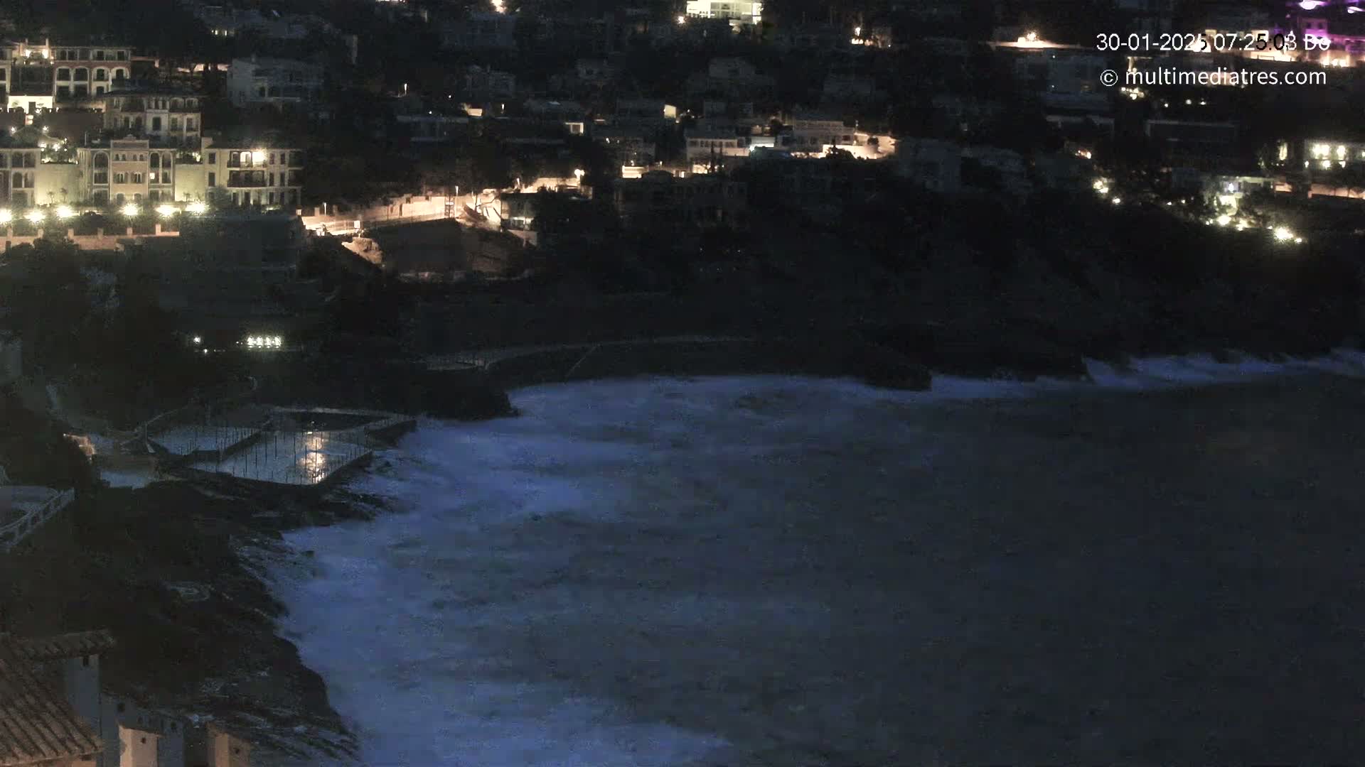 Mallorca, Port d' Andratx Cala Llamp (Cala Bay) Live Cam - Balearic Islands, Spain