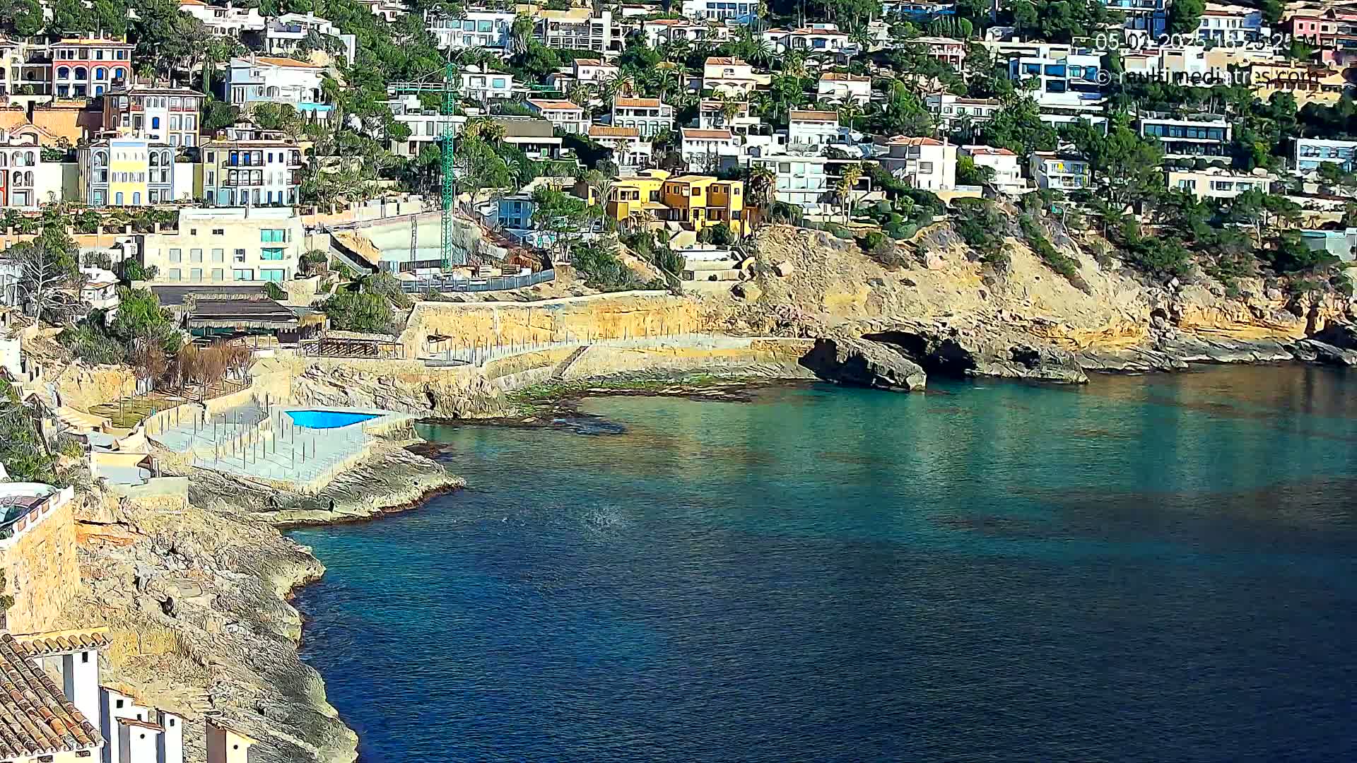 Mallorca, Port d' Andratx Cala Llamp (Cala Bay) Live Cam - Balearic Islands, Spain