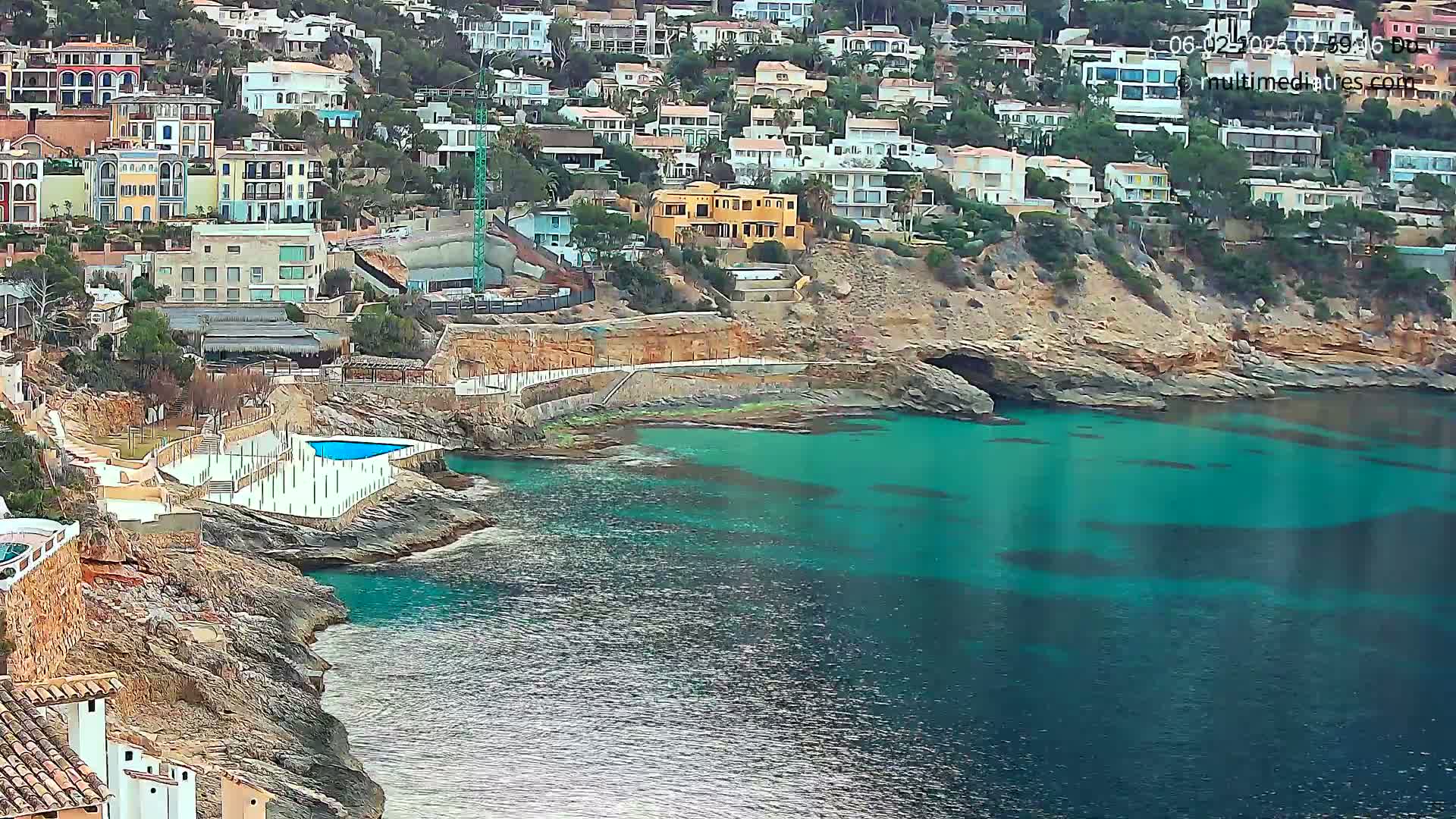 Mallorca, Port d' Andratx Cala Llamp (Cala Bay) Live Cam - Balearic Islands, Spain