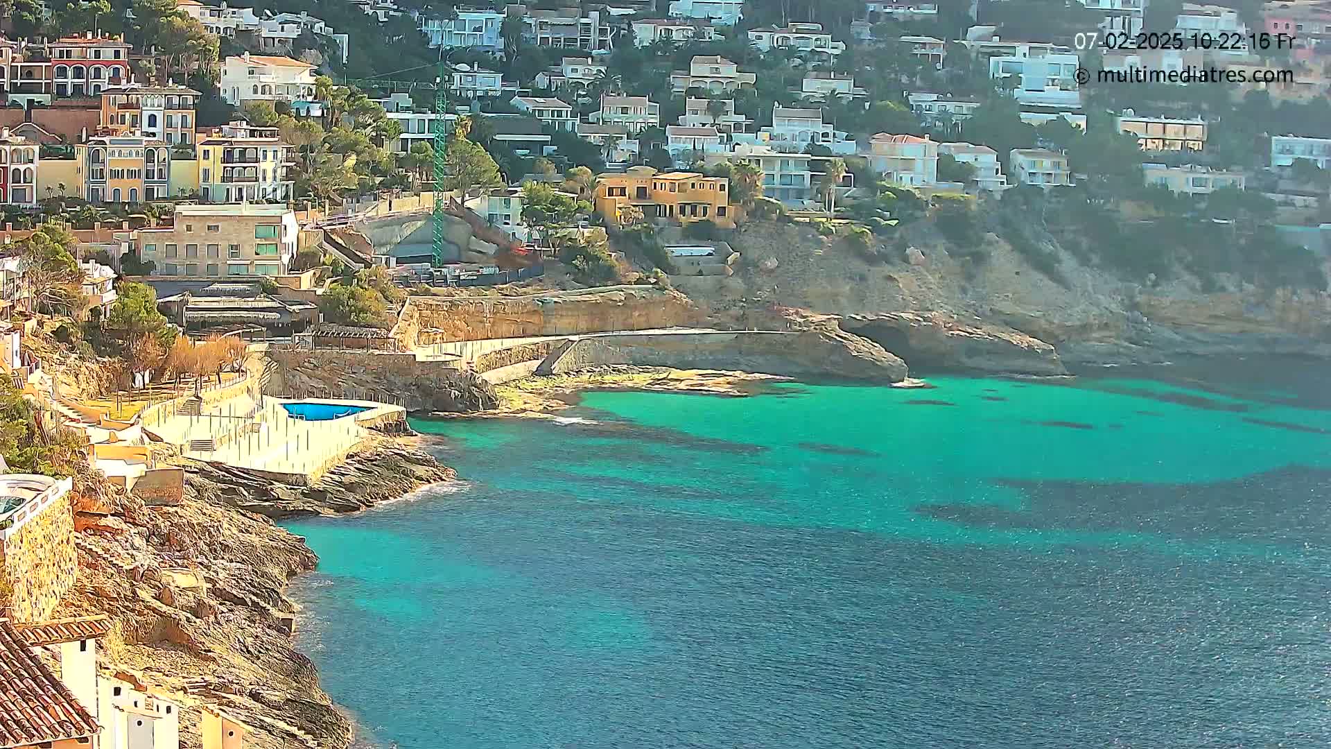 Mallorca, Port d' Andratx Cala Llamp (Cala Bay) Live Cam - Balearic Islands, Spain
