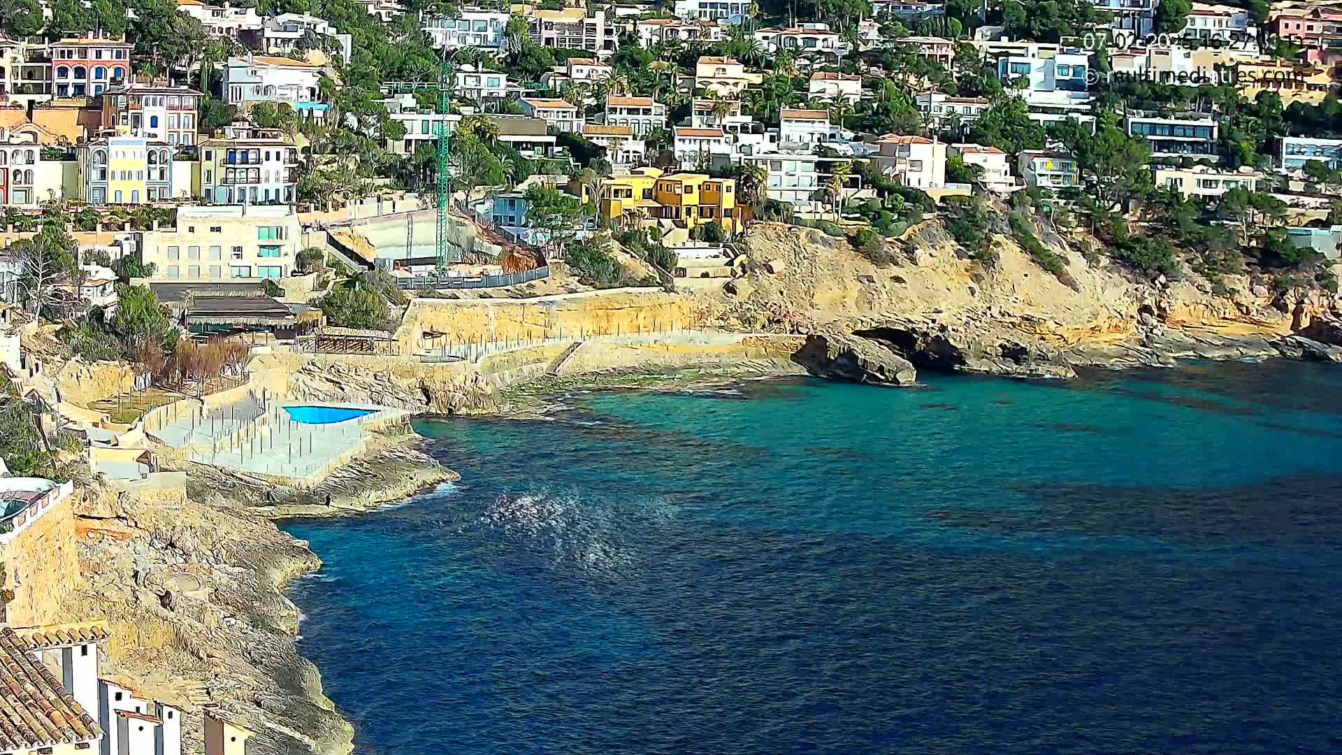 Mallorca, Port d' Andratx Cala Llamp (Cala Bay) Live Cam - Balearic Islands, Spain